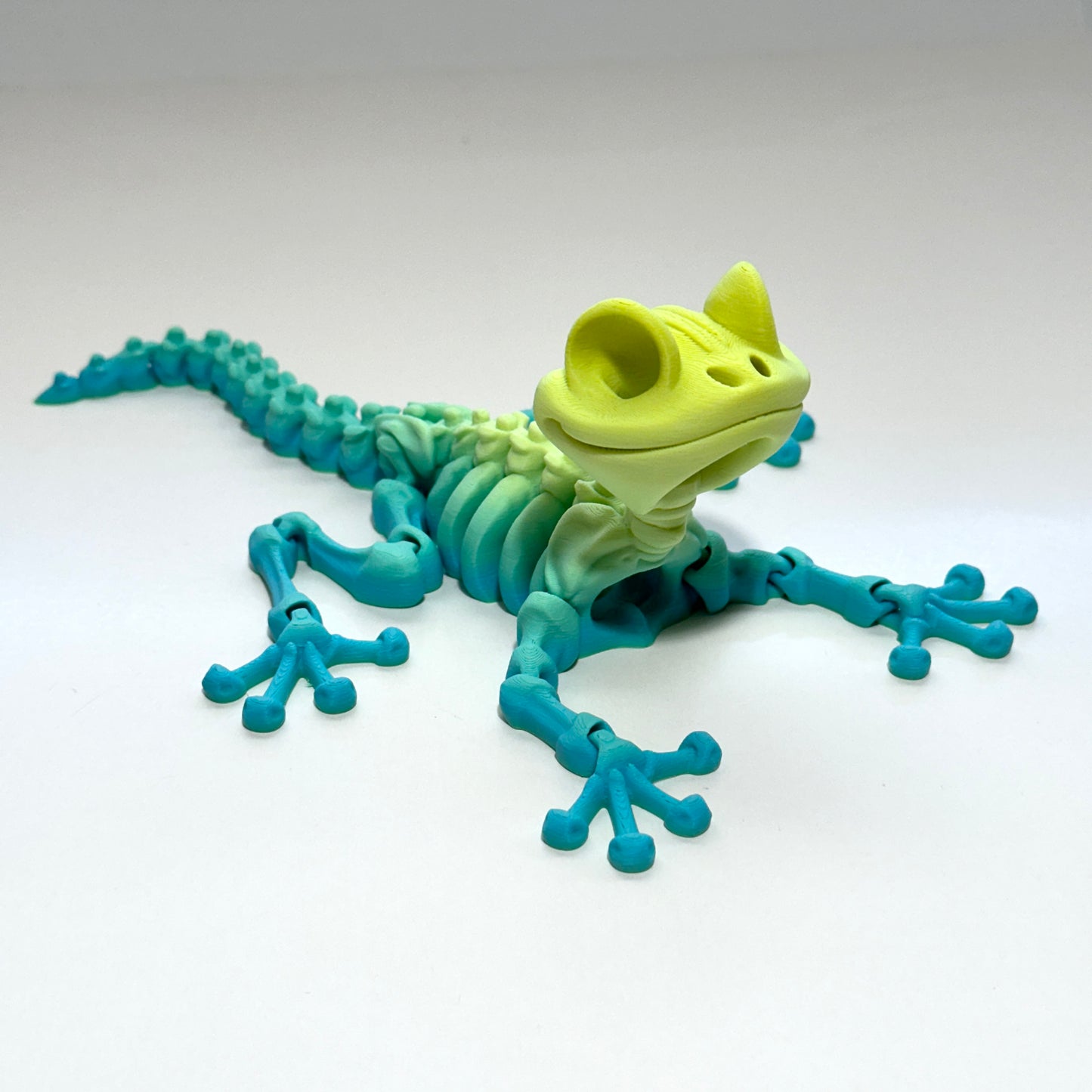Flexi Skeli Gecko - 3D Printed Articulating Figure