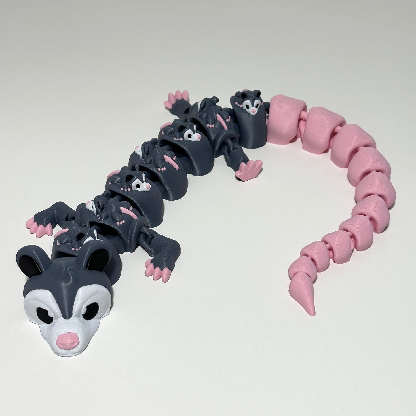 Opossum Dragon - 3D Printed Articulating Figure