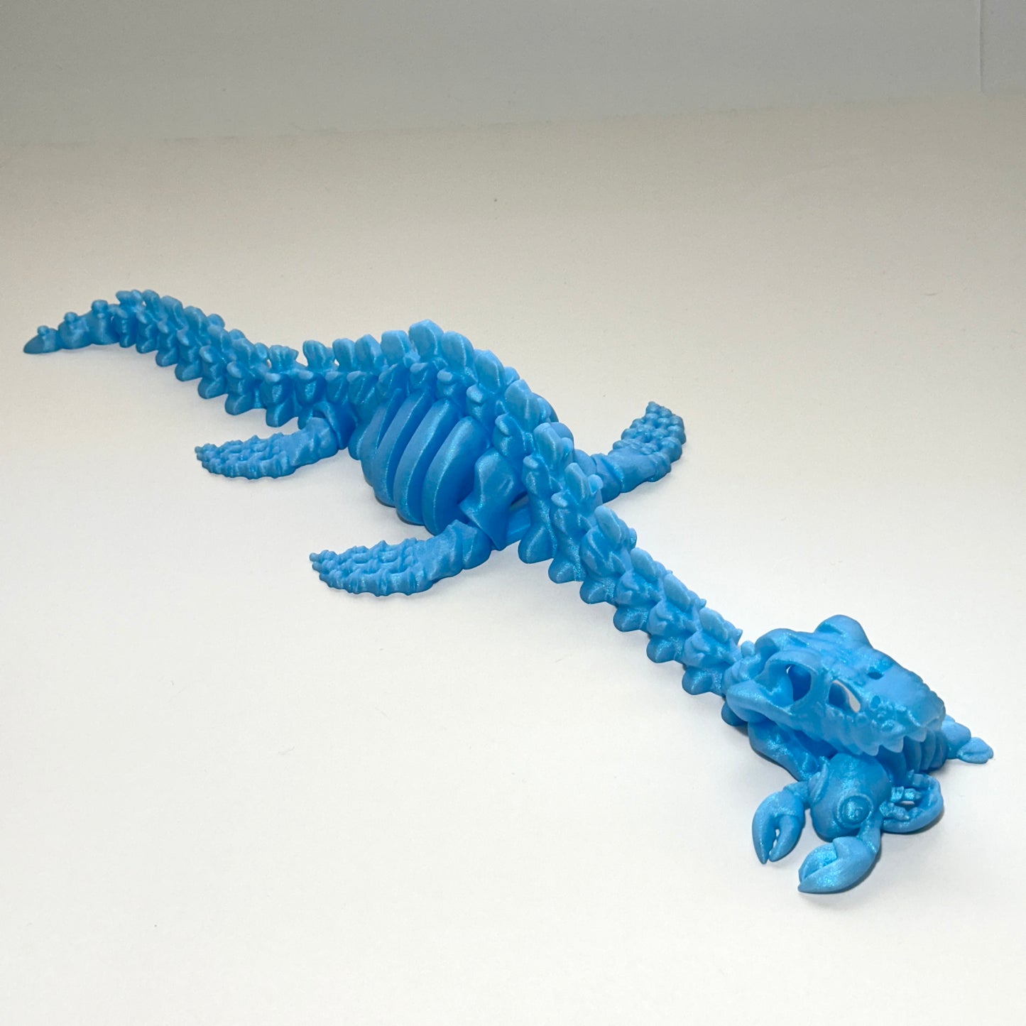Giant Flexi Skeleton Plesiosaurus - 3D Printed Articulating Figure