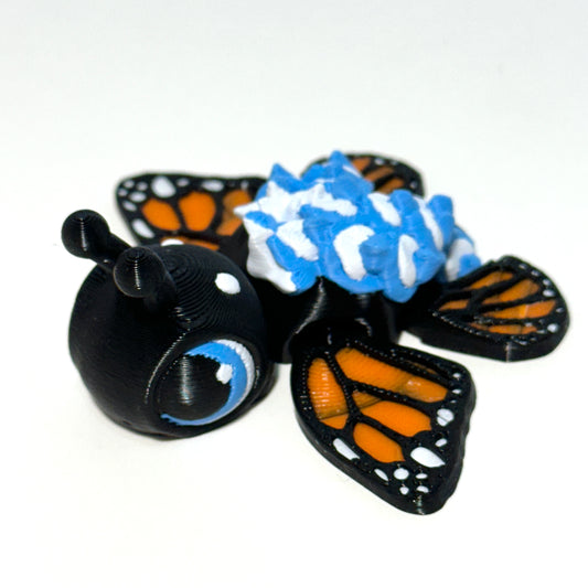 Blue Bonnet Texas Turtle - 3D Printed Articulating Figure