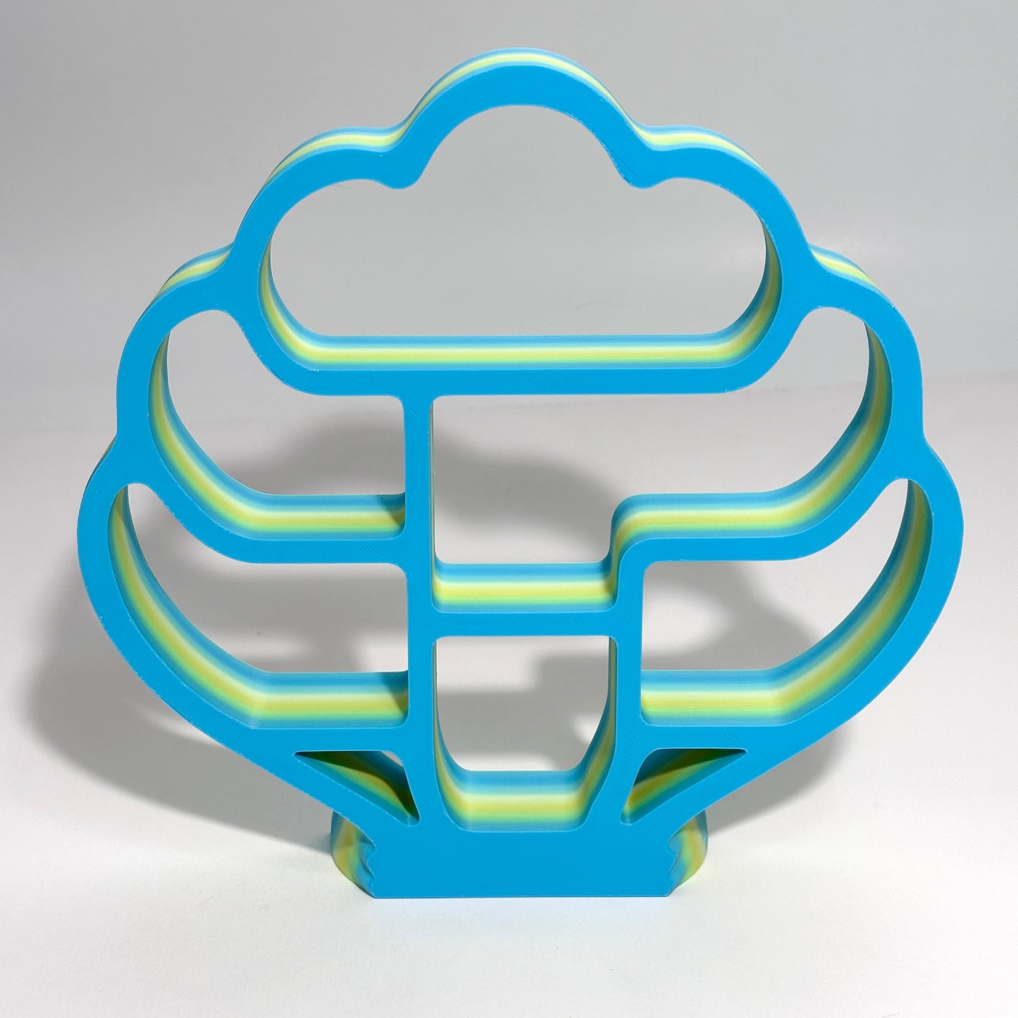 Seashell Display Shelf - 3D Printed Articulating Figure
