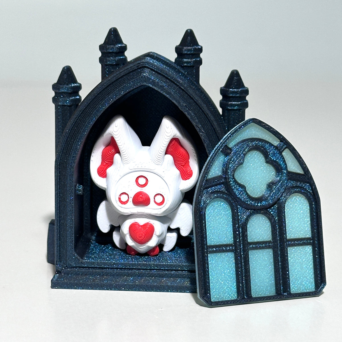 Bats and Crypts 3D Printed Articulating Figure