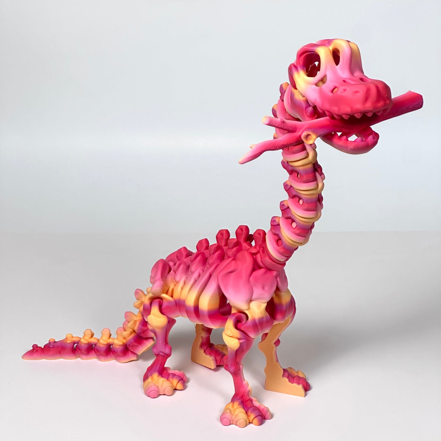 Flexi Skeleton Brachiosaurus - 3D Printed Articulating Figure