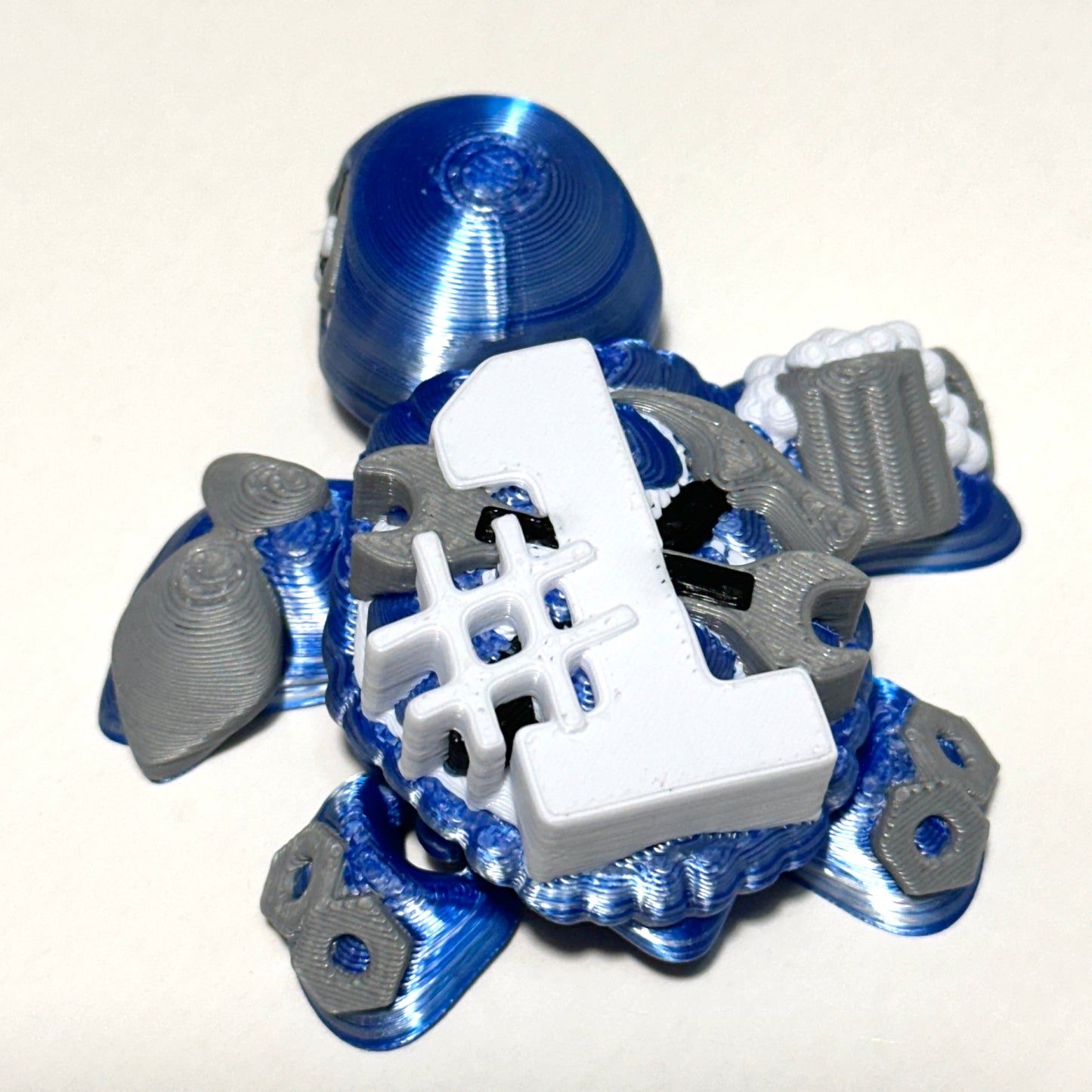 Dad Turtle - 3D Printed Articulating Figure