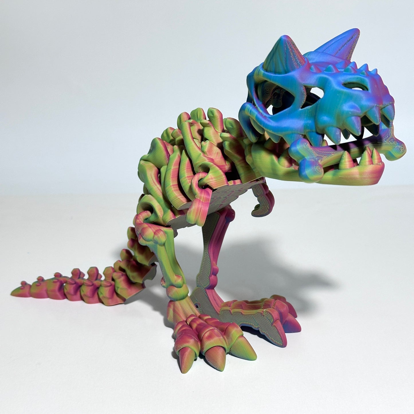 Giant Flexi Carnotaurus - 3D Printed Articulating Figure