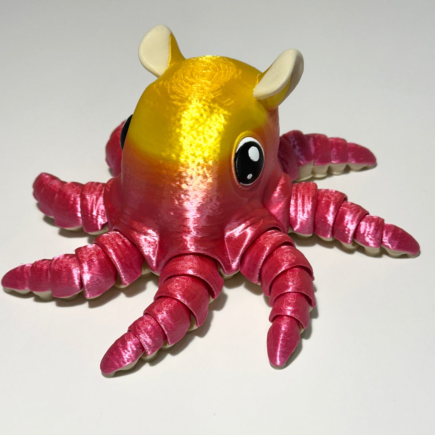 Flapjack Octopus - 3D Printed Articulating Figure