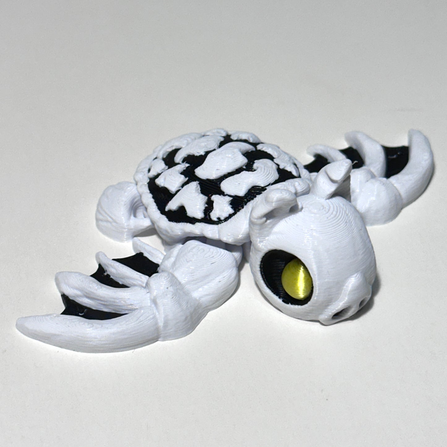 Skeleton Bat Turtles - 3D Printed Articulating Figure