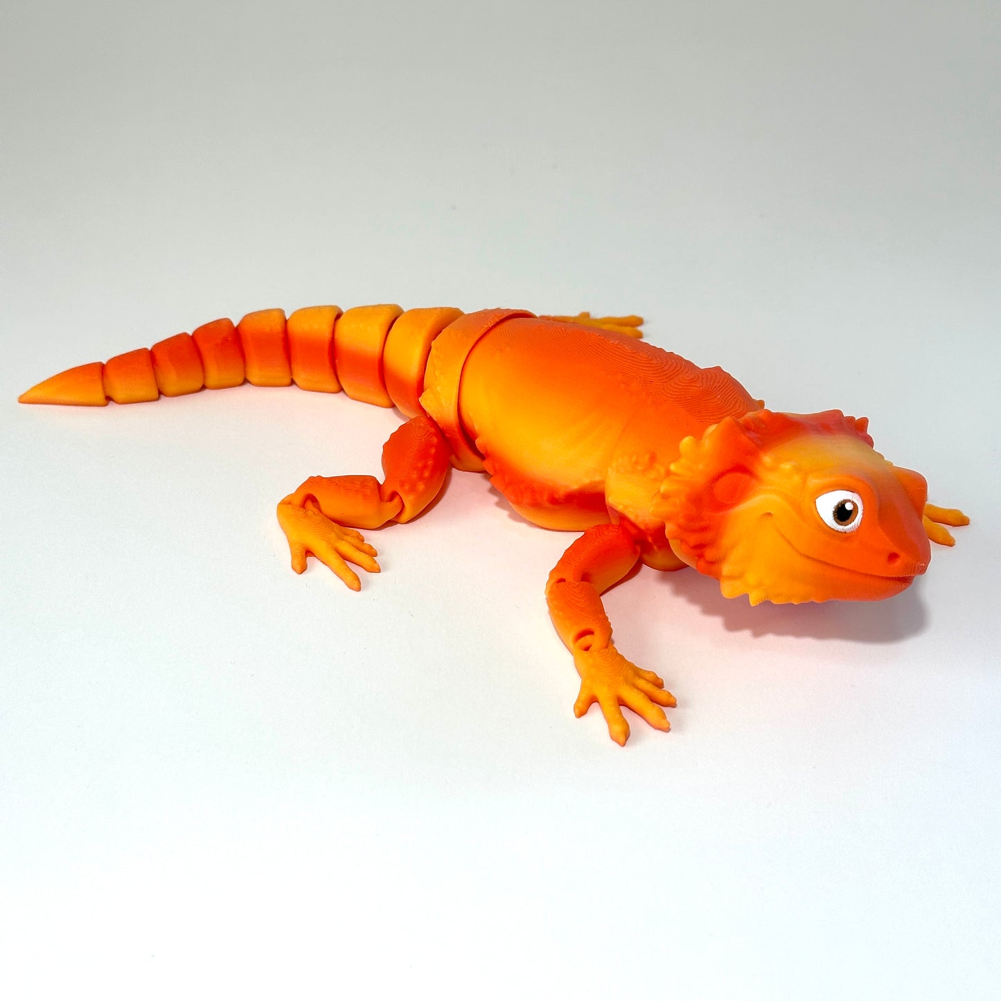 Flexi Bearded Dragon - 3D Printed Articulating Figure