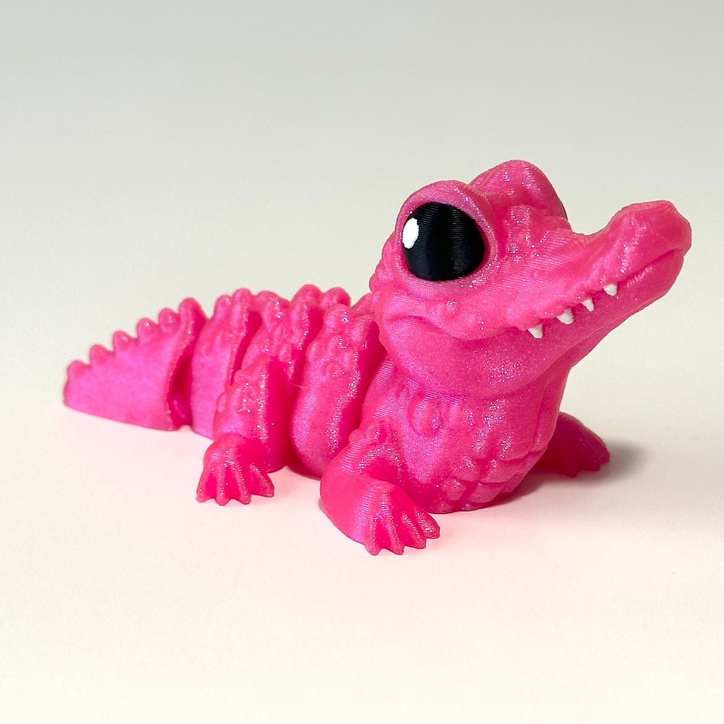 Crocodile Hatchling - 3D Printed Articulating Figure