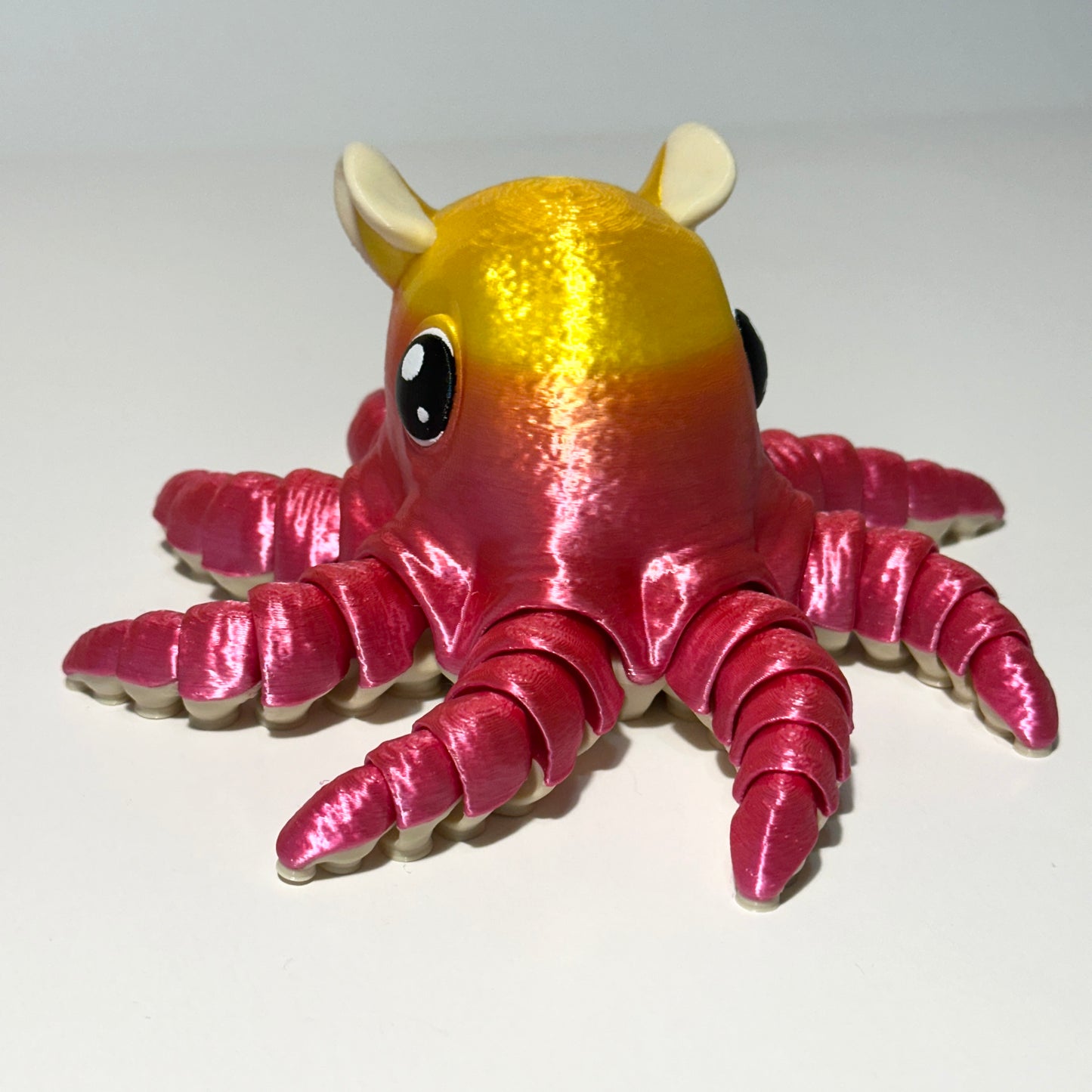 Flapjack Octopus - 3D Printed Articulating Figure