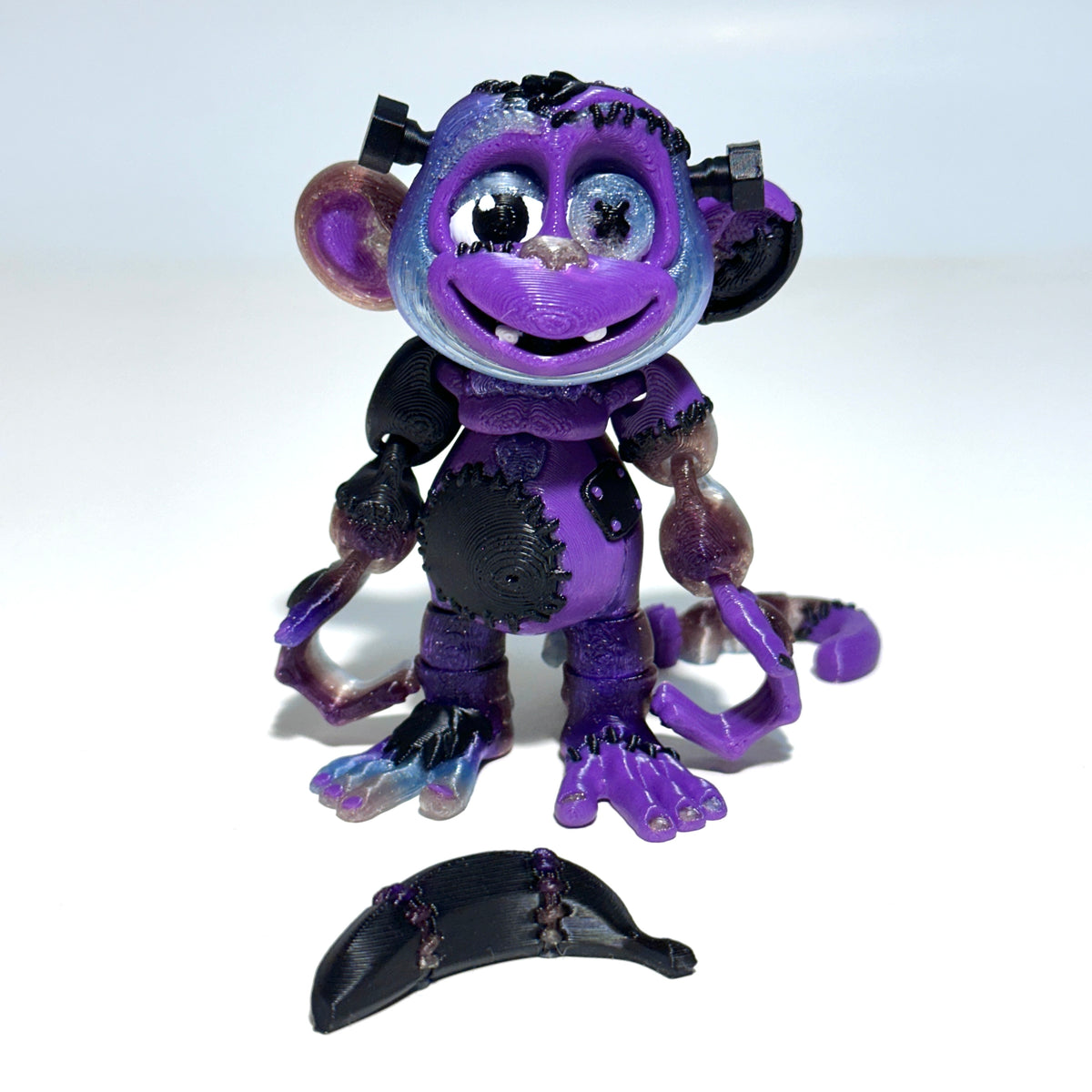 Flexi Monkey And FrankenChimp- 3D Printed Articulating Figure