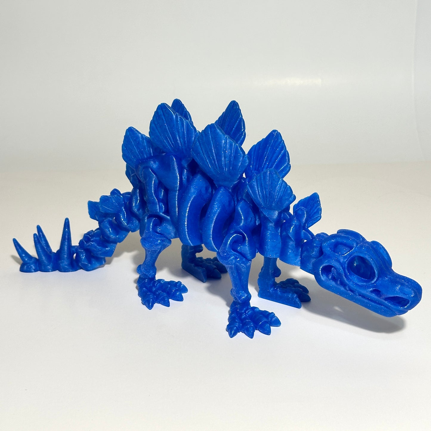 Giant Flexi Skeleton Stegosaurus - 3D Printed Articulating Figurines