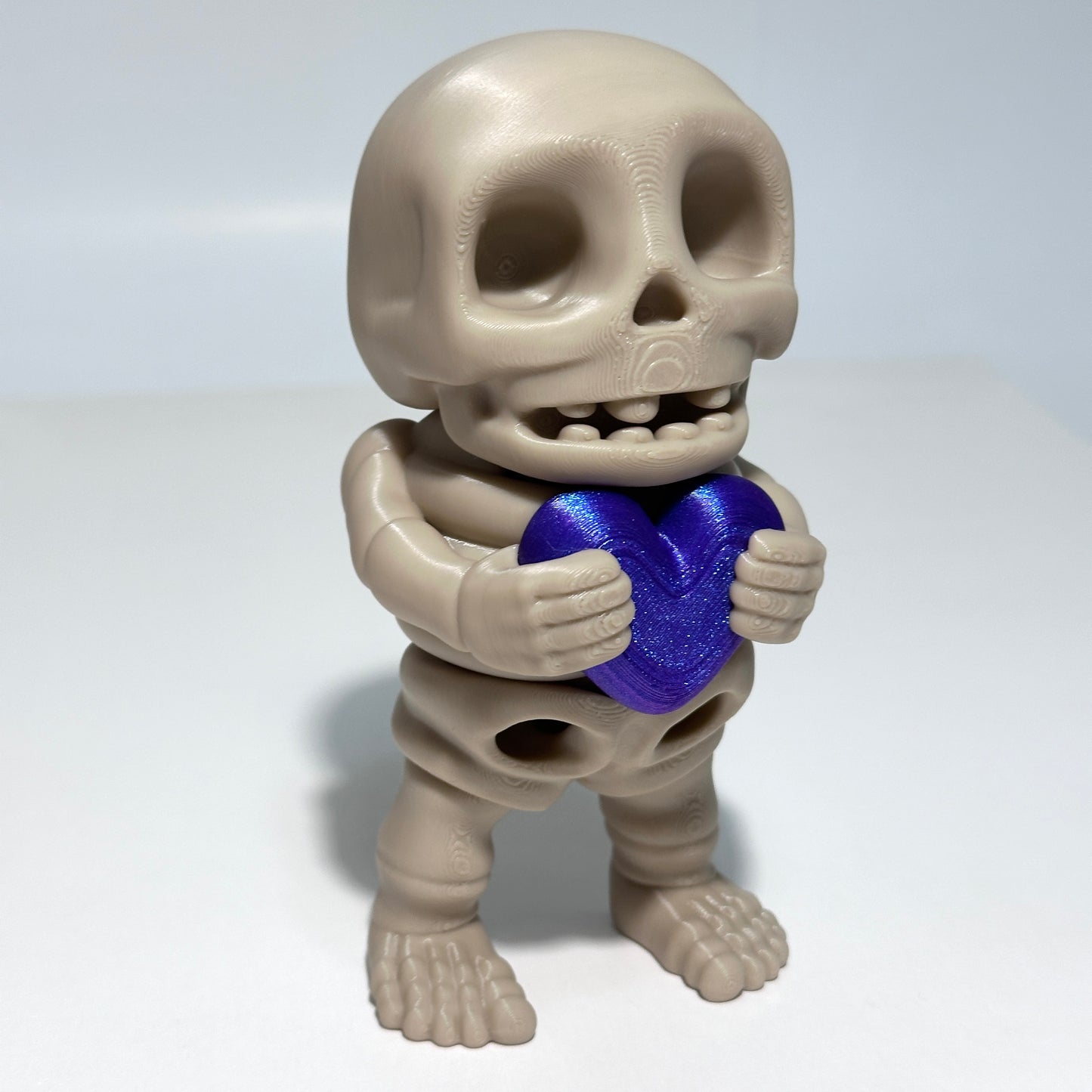 Love Skeleton - 3D Printed Articulating Figure