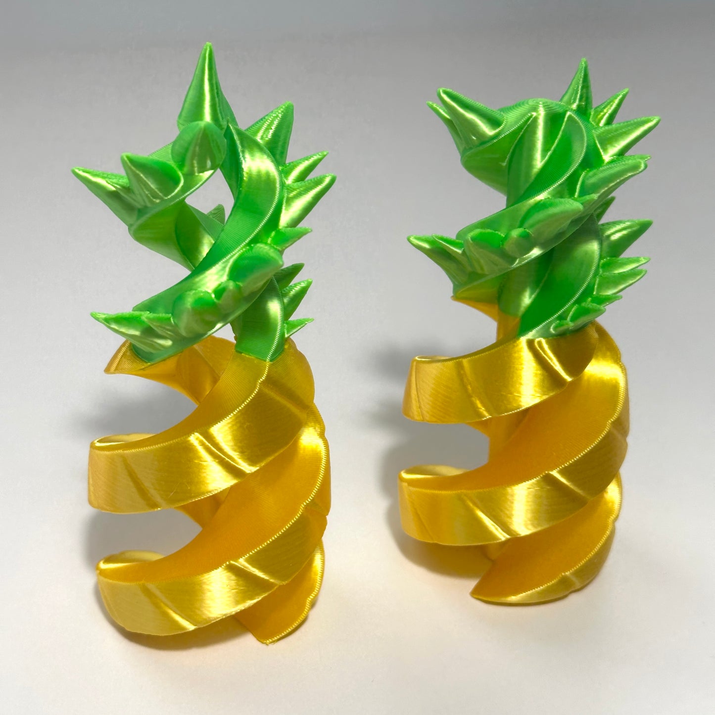 Pineapple Spiral - 3D Printed Articulating Figure