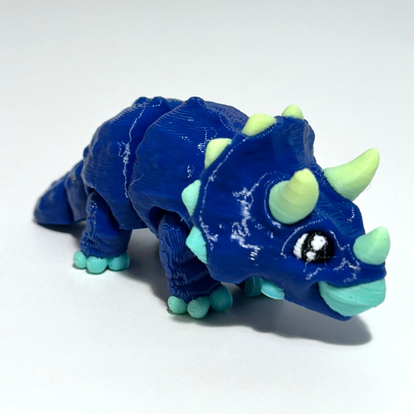 Baby Triceratops - 3D Printed Articulating Figure
