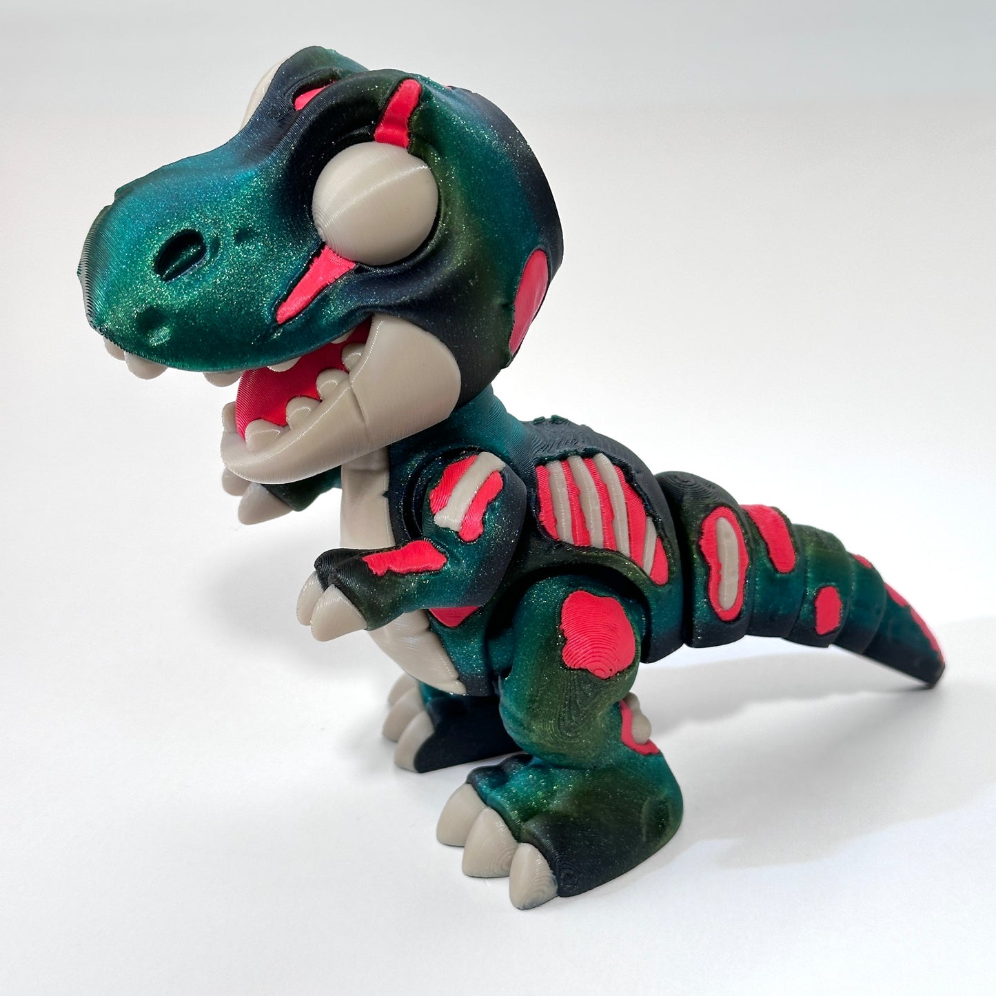 Halloween T-rex - 3D Printed Articulating Figure