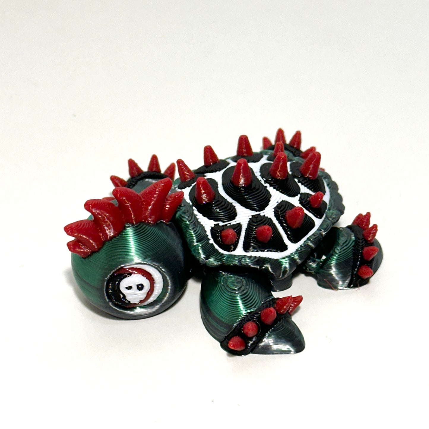 Punk Turtle - 3D Printed Articulating Figure