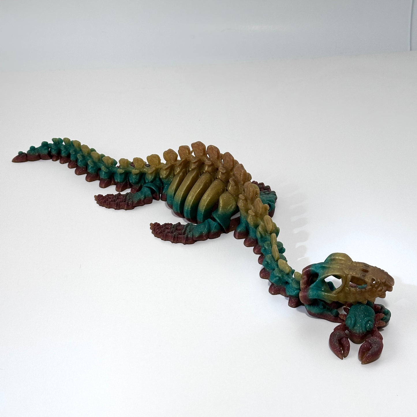 Giant Flexi Skeleton Plesiosaurus - 3D Printed Articulating Figure