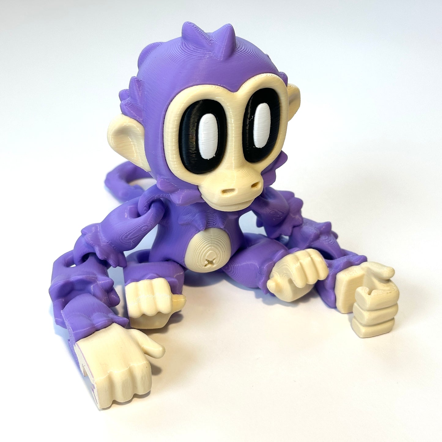 Blob Monkey - 3D Printed Articulating Figure