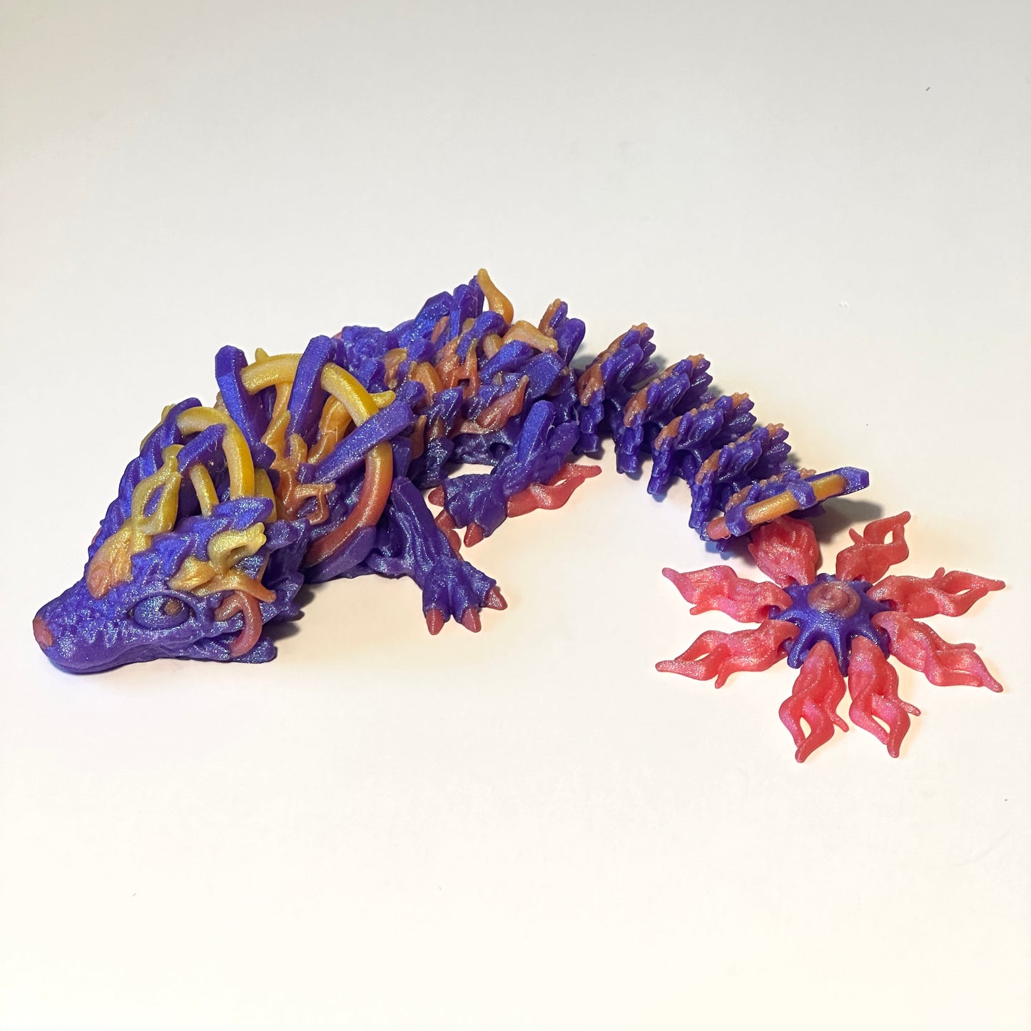 Baby Solar Dragon - 3D Printed Articulating Figure