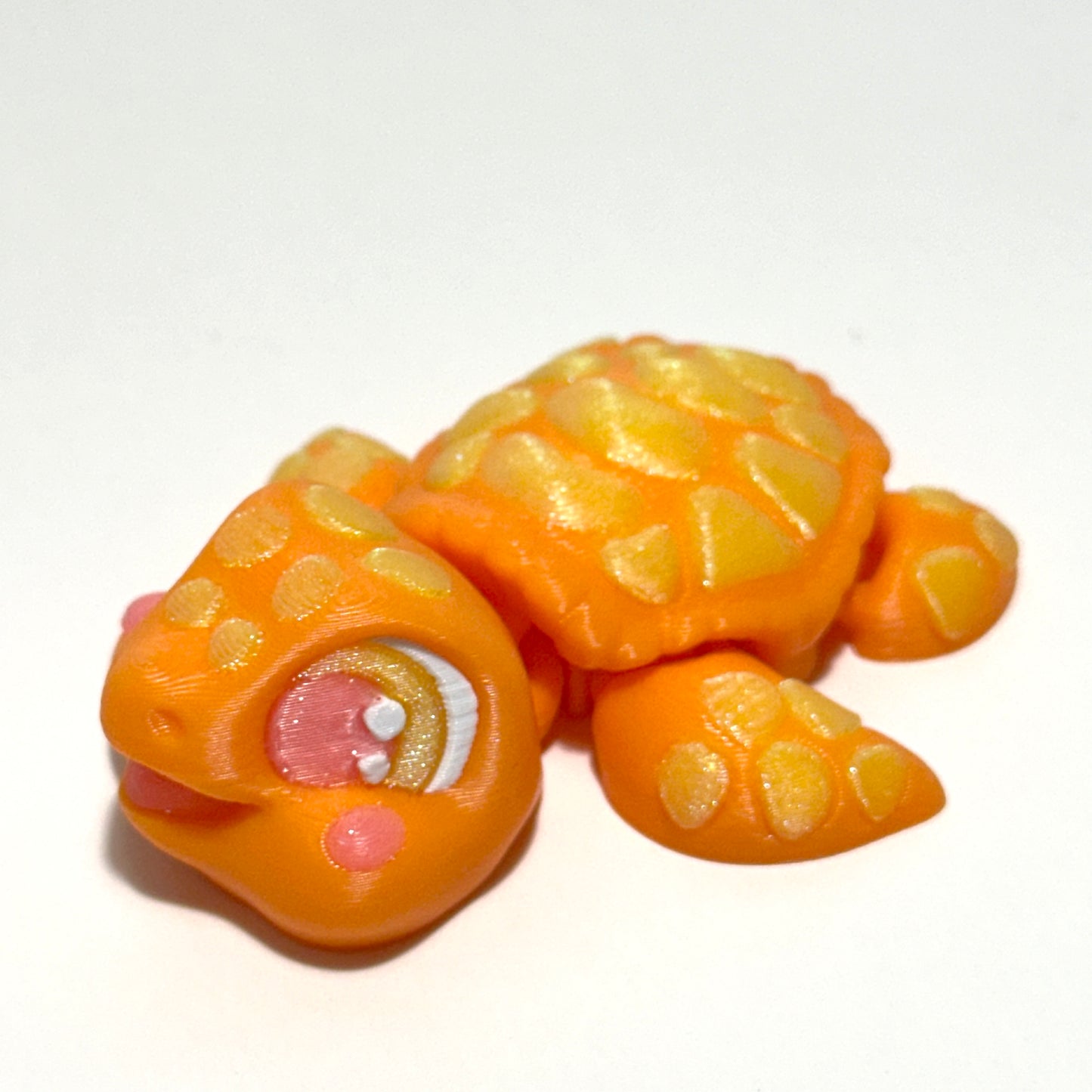 Happiness Turtle - 3D Printed Articulating Figure