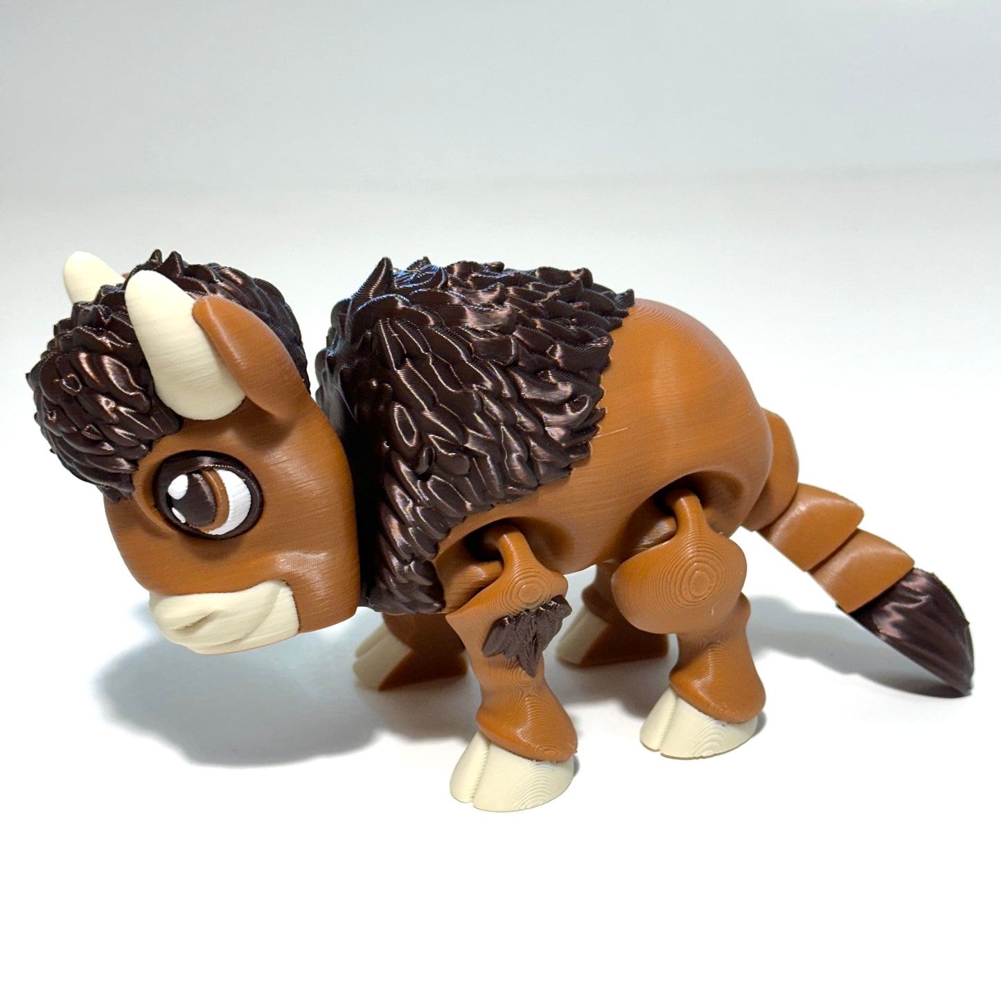 Flexi Bison - 3D Printed Articulating Figures