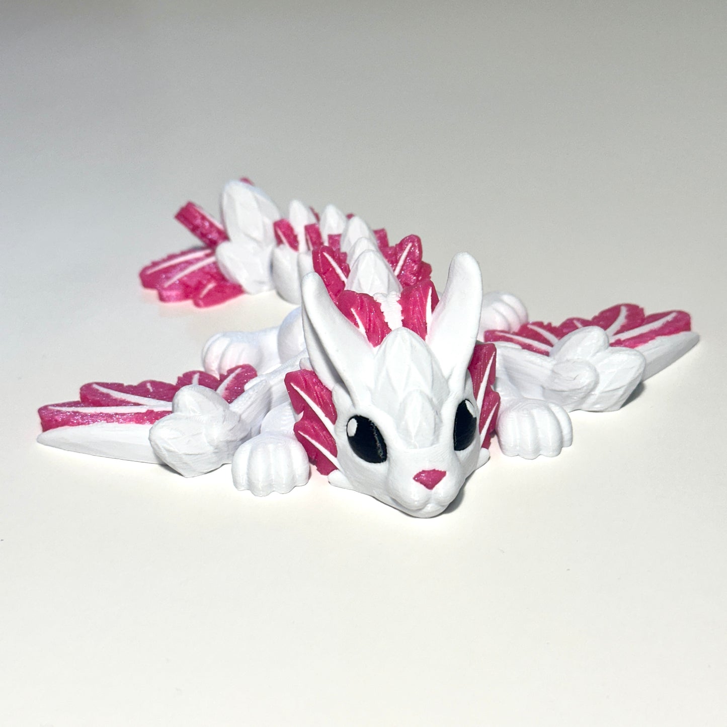 Baby Bunny Wyvern - 3D Printed Articulating Figure