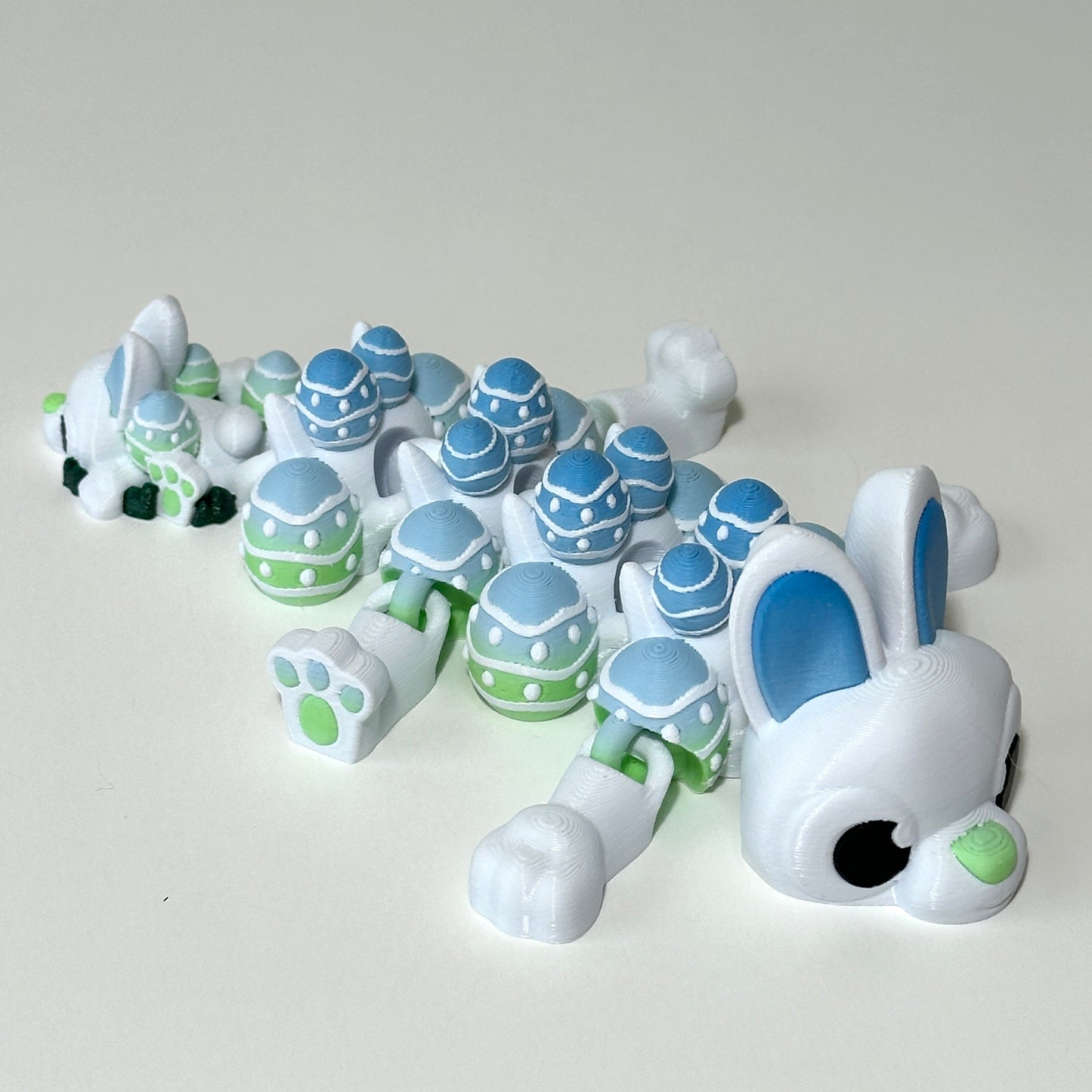 Easter Bunny Dragon - 3D Printed Articulating Figure