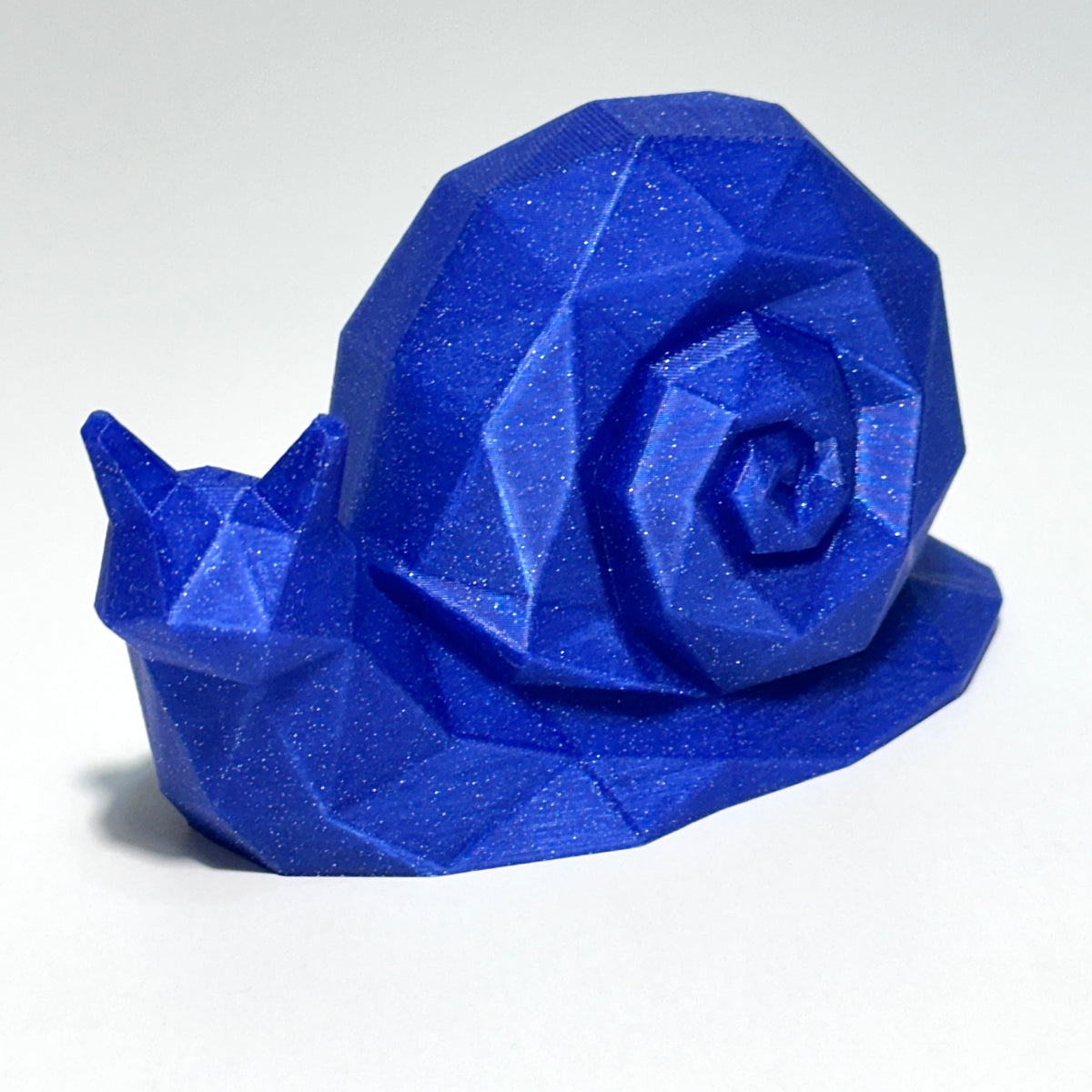 Low Poly Snail - 3D Printed Figure