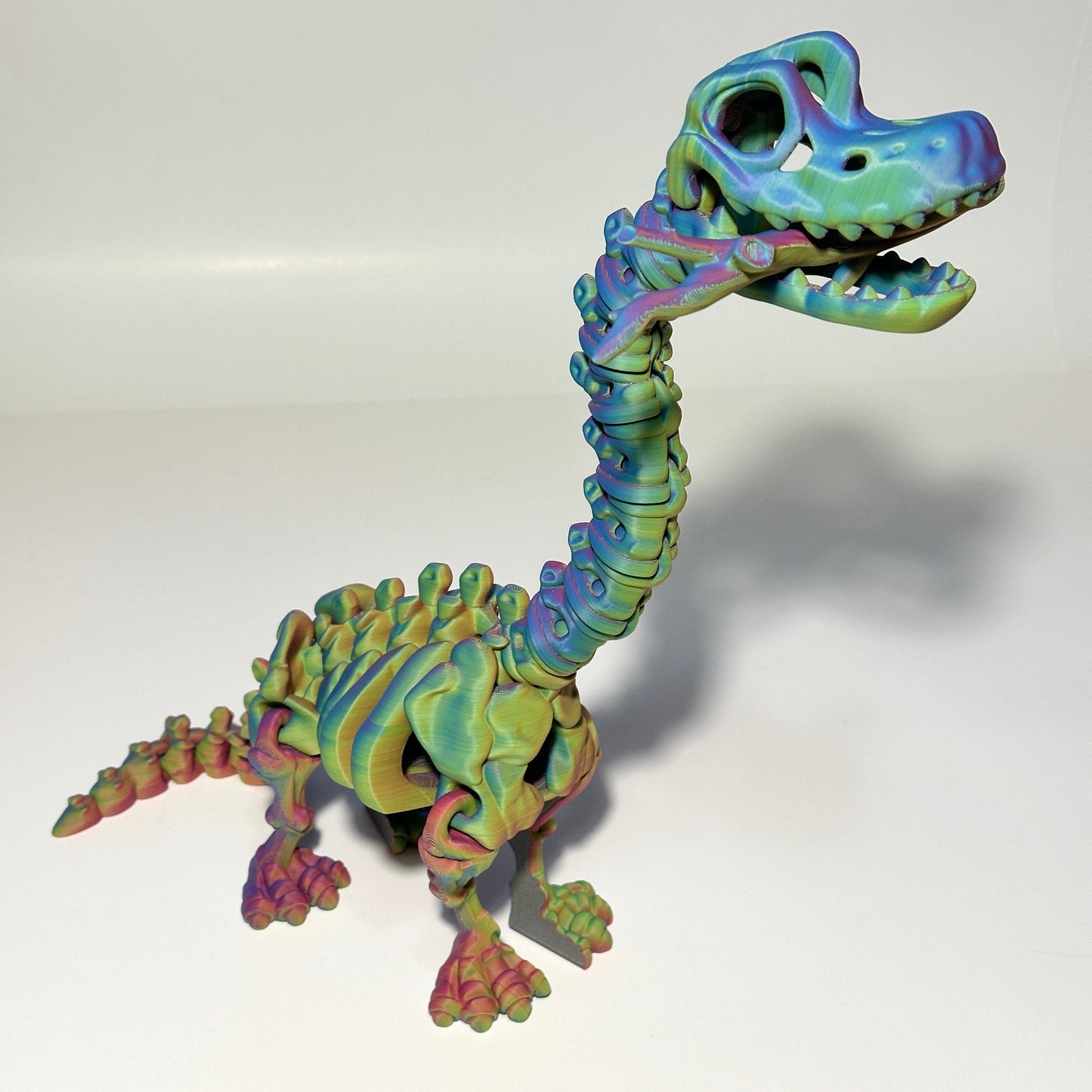 Flexi Skeleton Brachiosaurus - 3D Printed Articulating Figure
