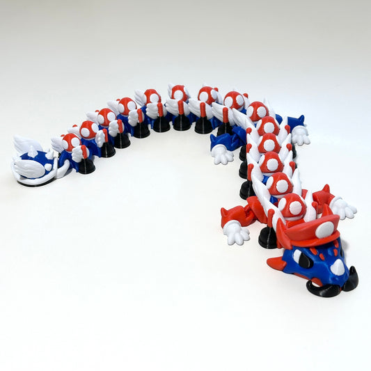 Plumber Dragon - 3D Printed Articulating Figure