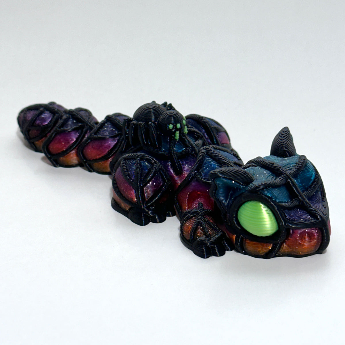 Baby Spider Dragon - 3D Printed Articulating Figure