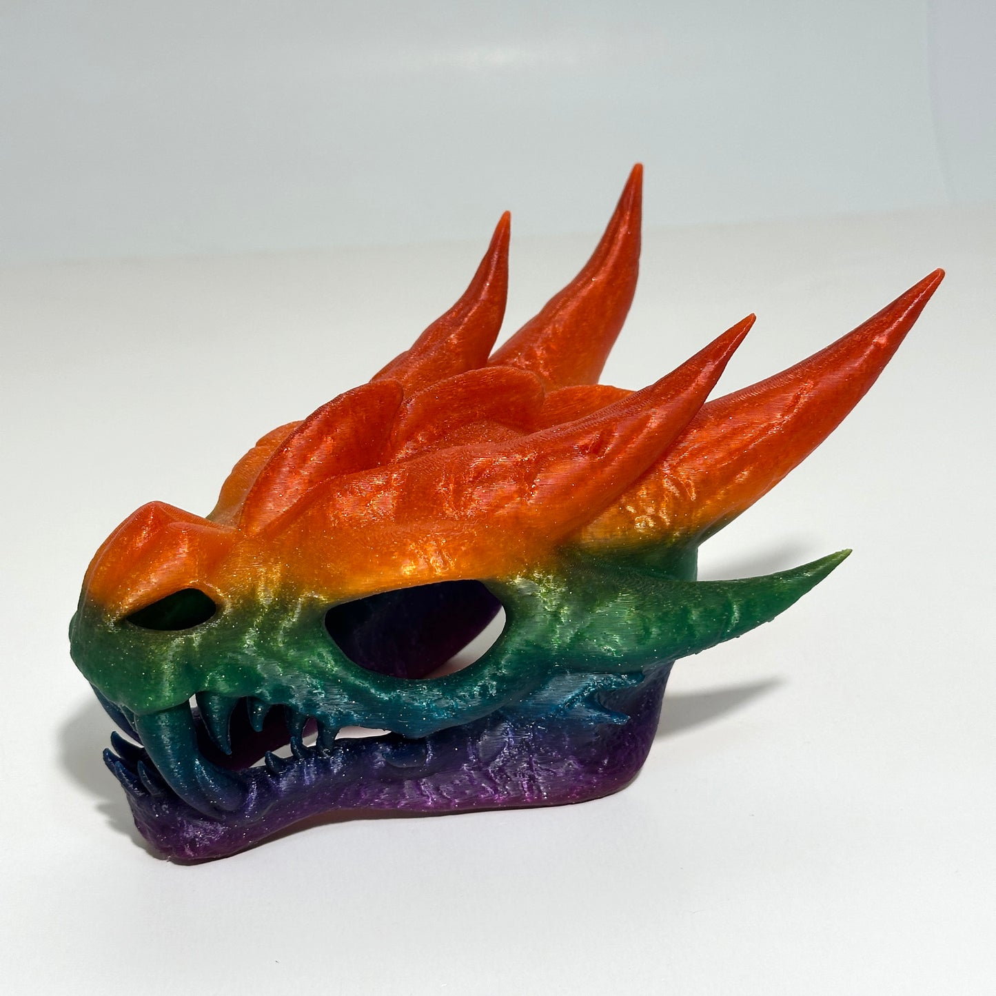 Giant Dragon Head - 3D Printed Articulating Figure