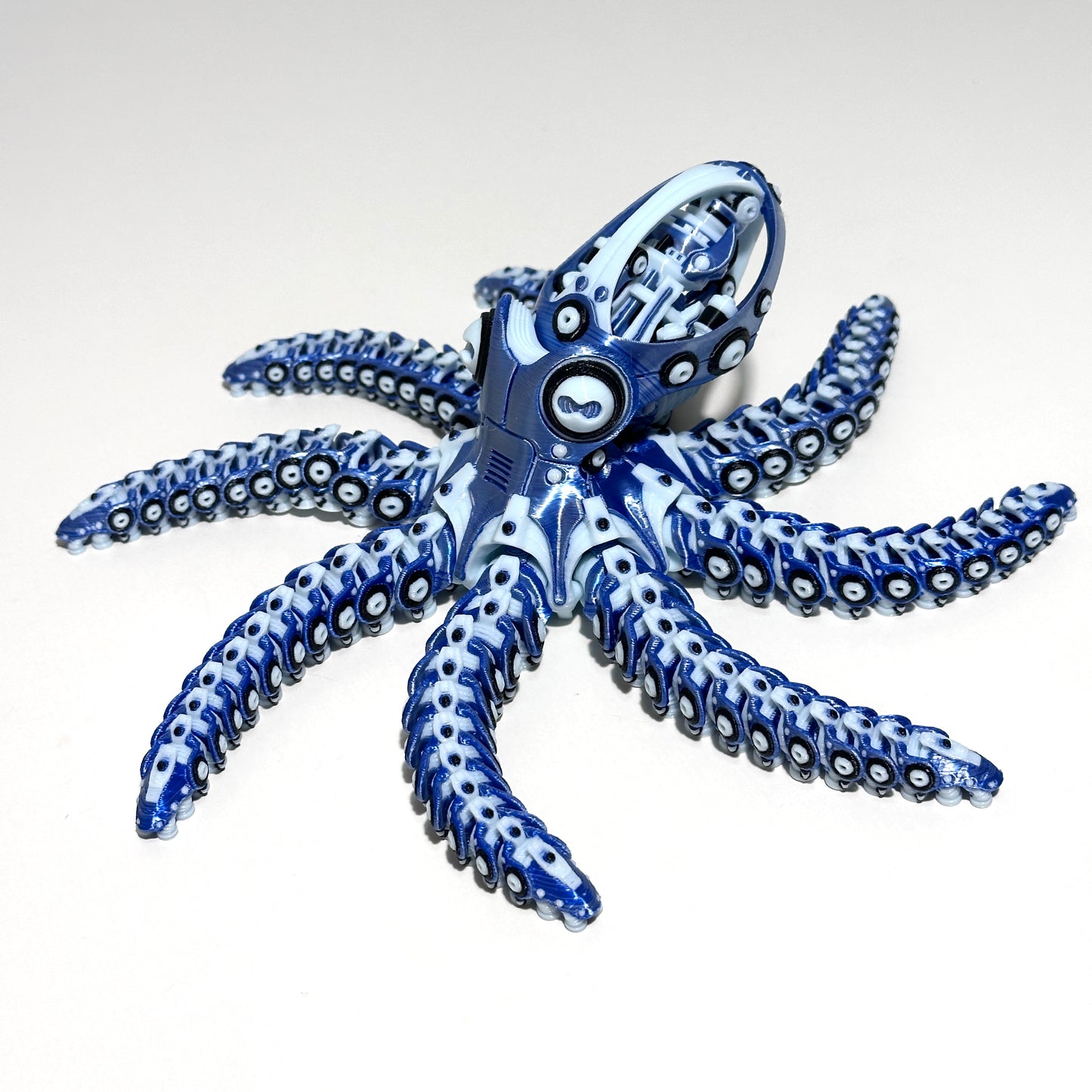 Cyber Octopus - 3D Printed Articulating Figure