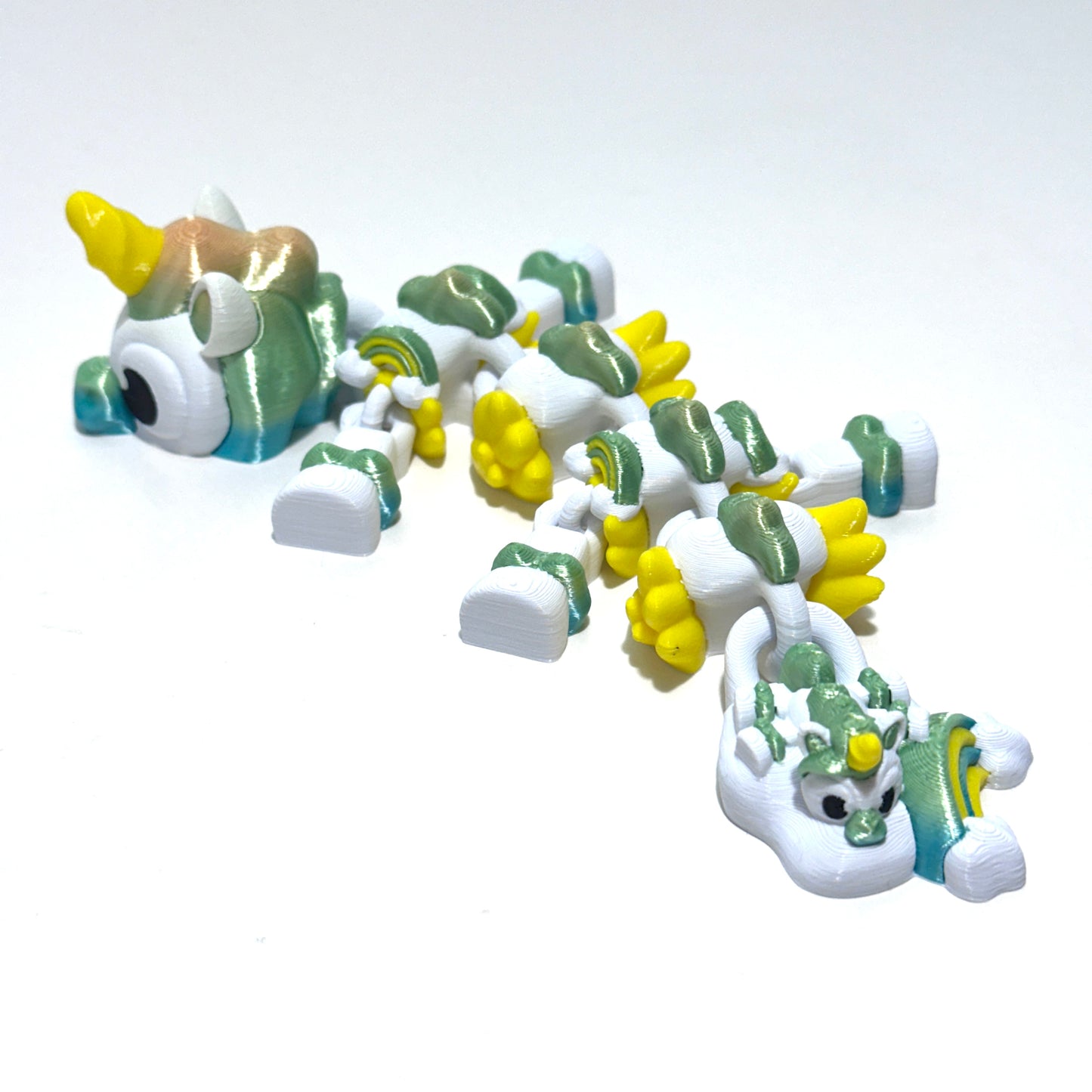 Baby Unicorn Dragon - 3D Printed Articulating Figure