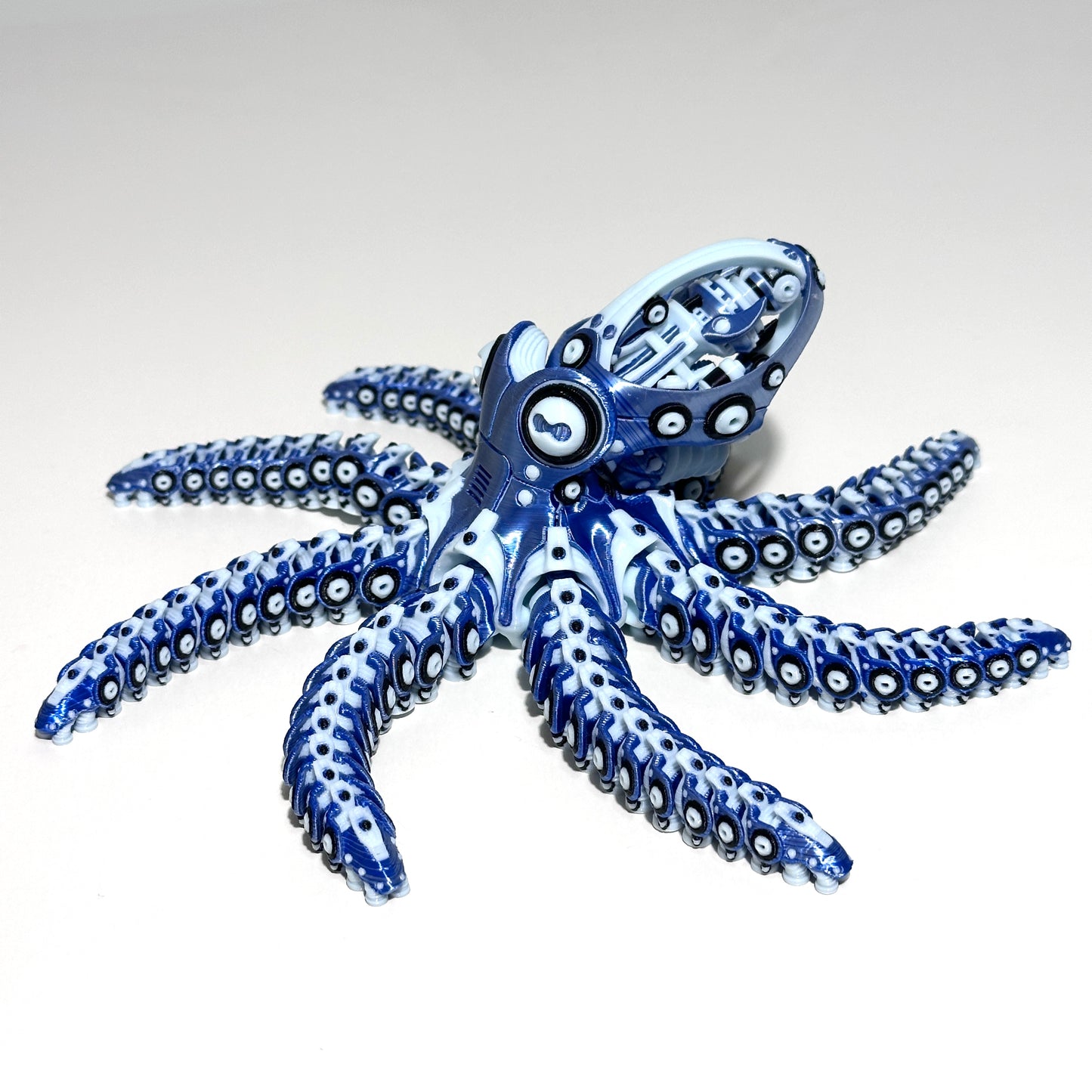 Cyber Octopus - 3D Printed Articulating Figure