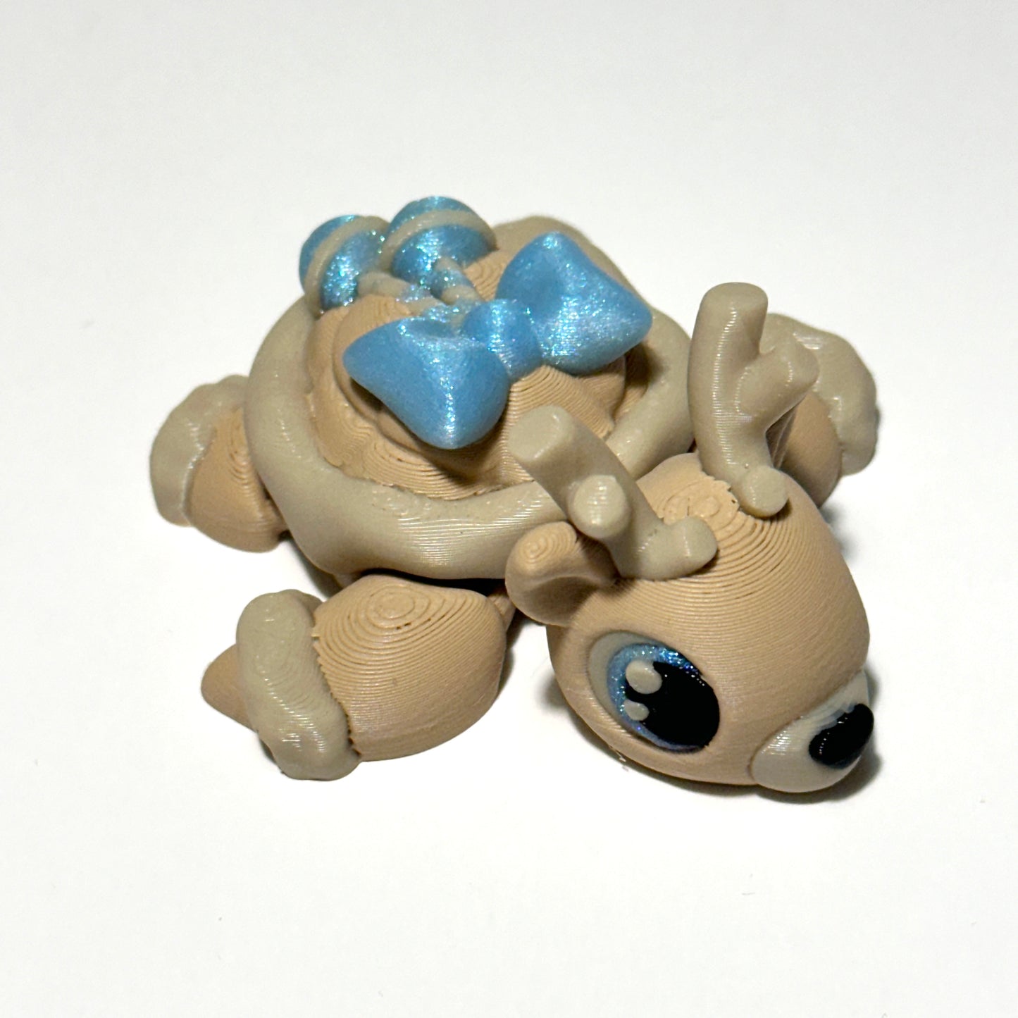 Reindeer Turtle - 3D Printed Articulating Figure