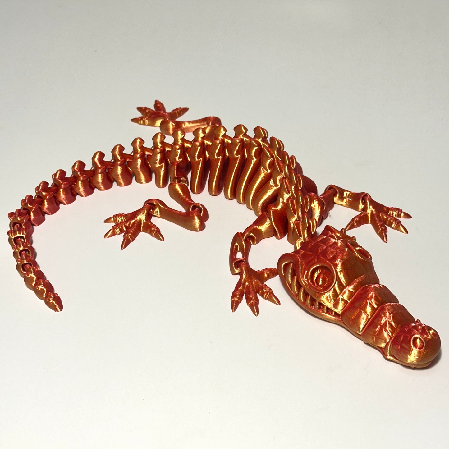 Flexible Crocodile - 3D Printed Articulating