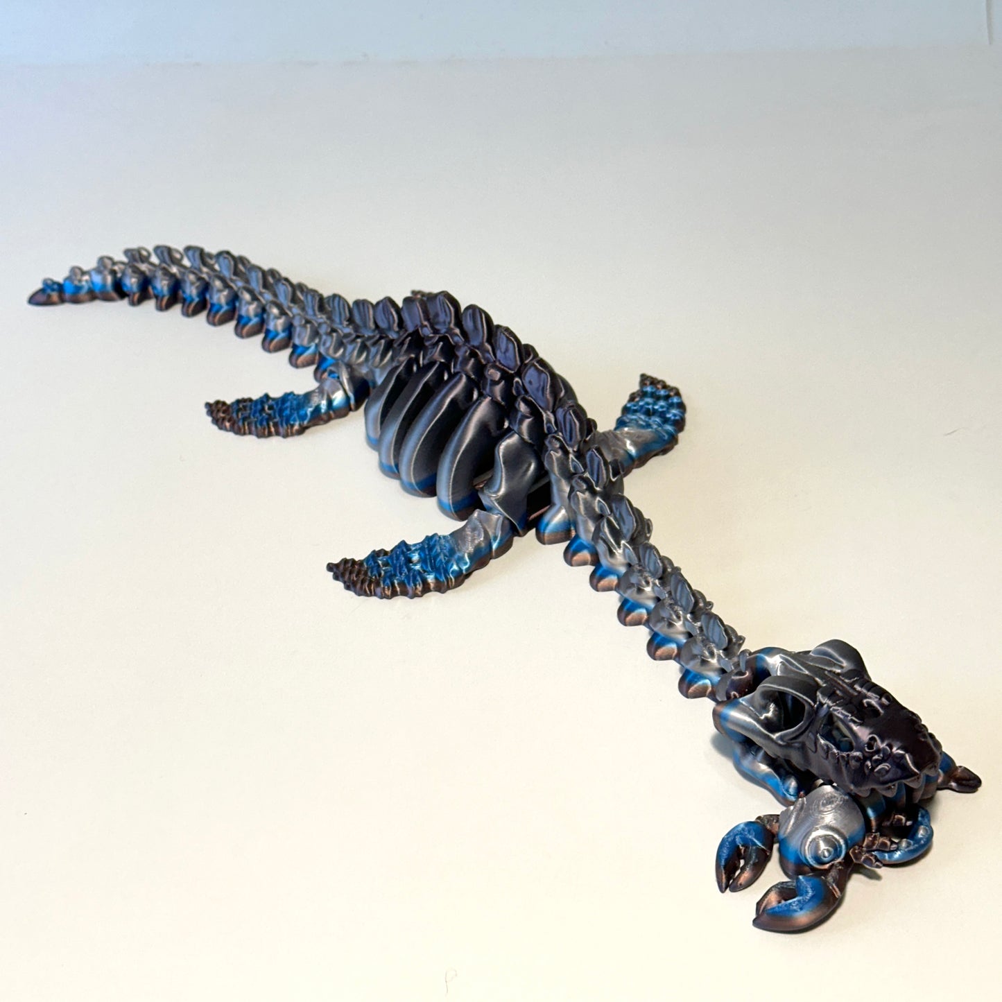 Giant Flexi Skeleton Plesiosaurus - 3D Printed Articulating Figure