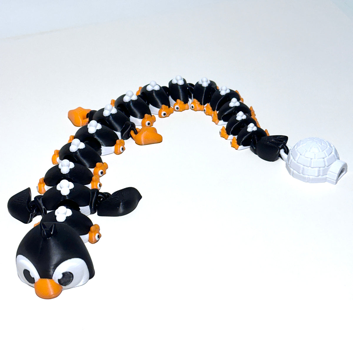 Penguin Dragon - 3D Printed Articulating Figure