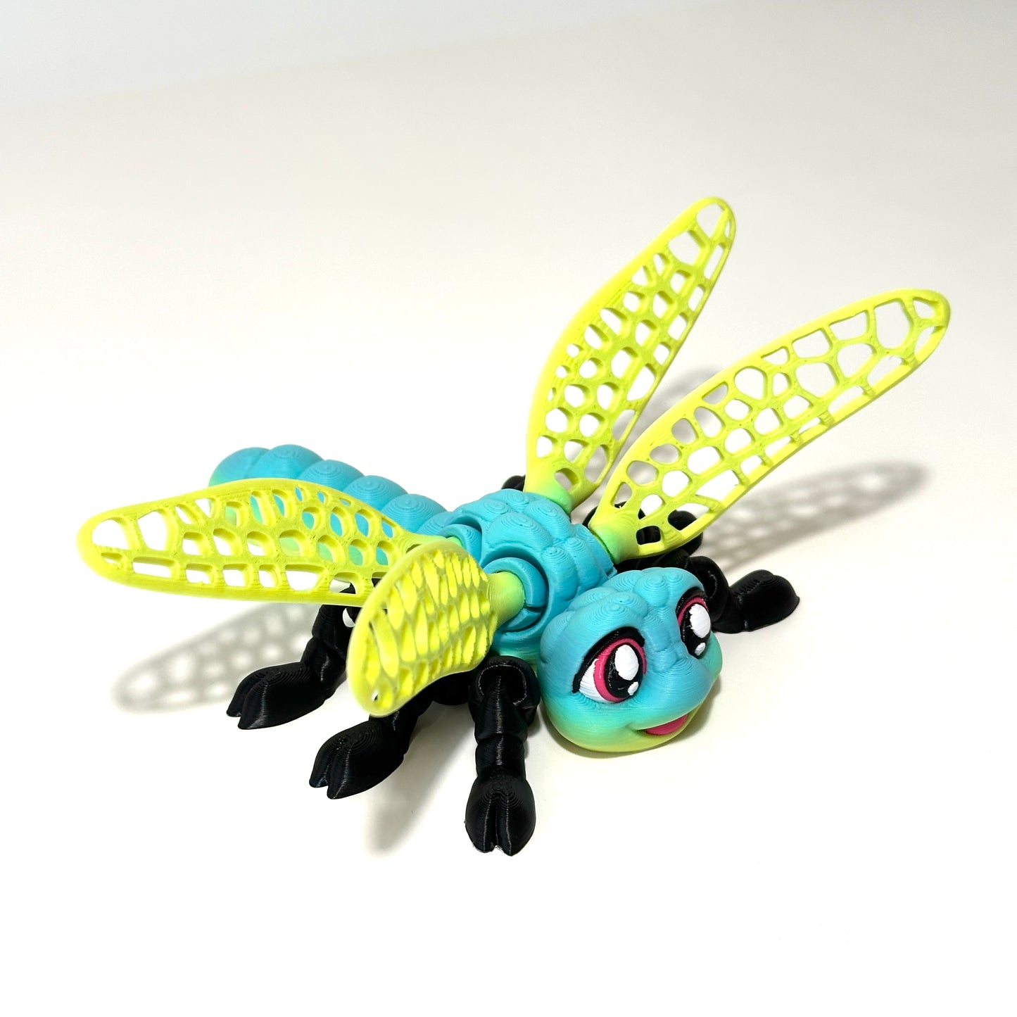 Flexi Dragonfly - 3D Printed Articulating Figure