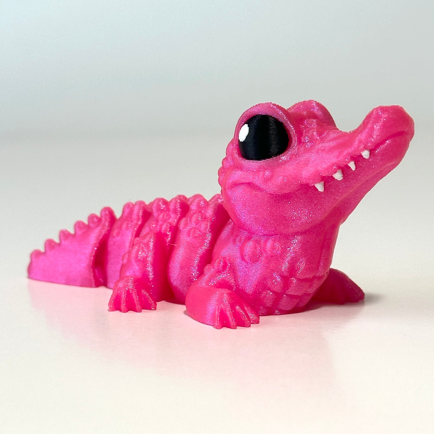 Crocodile Hatchling - 3D Printed Articulating Figure