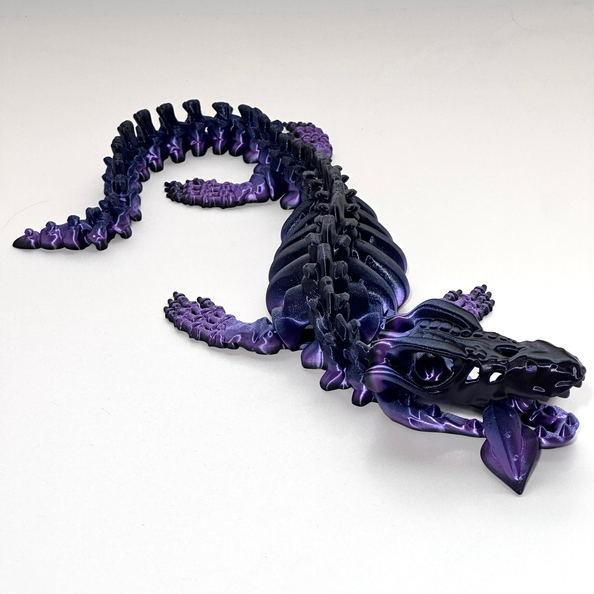 Flexi Skeleton Mosasaurus - 3D Printed Articulating Figure
