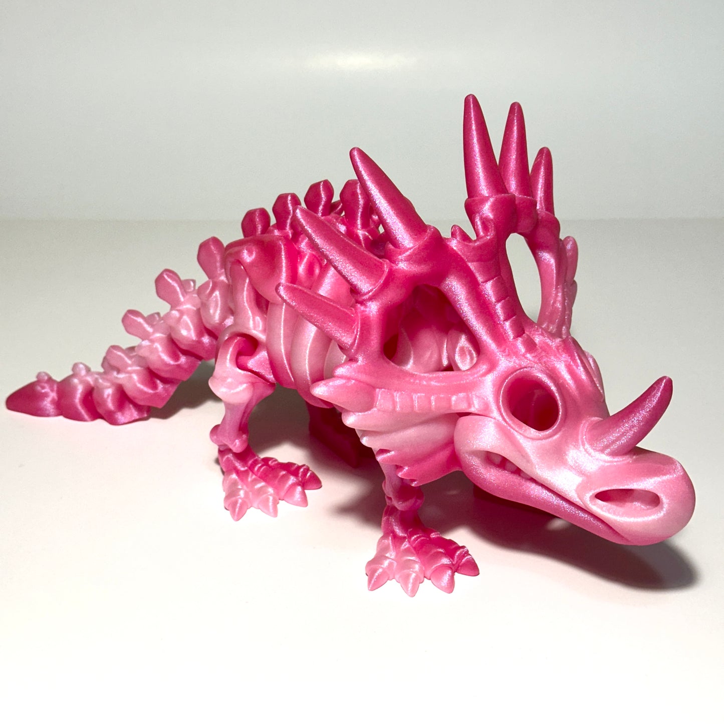 Flexi Skeleton Styracosaurus - 3D Printed Articulating Figure