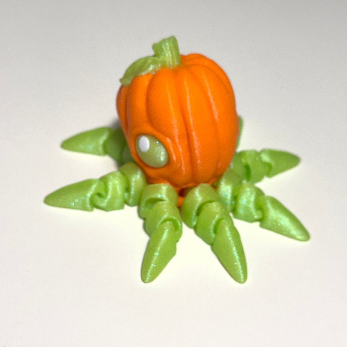 Pumpkin Octopus - 3D Printed Articulating Figure