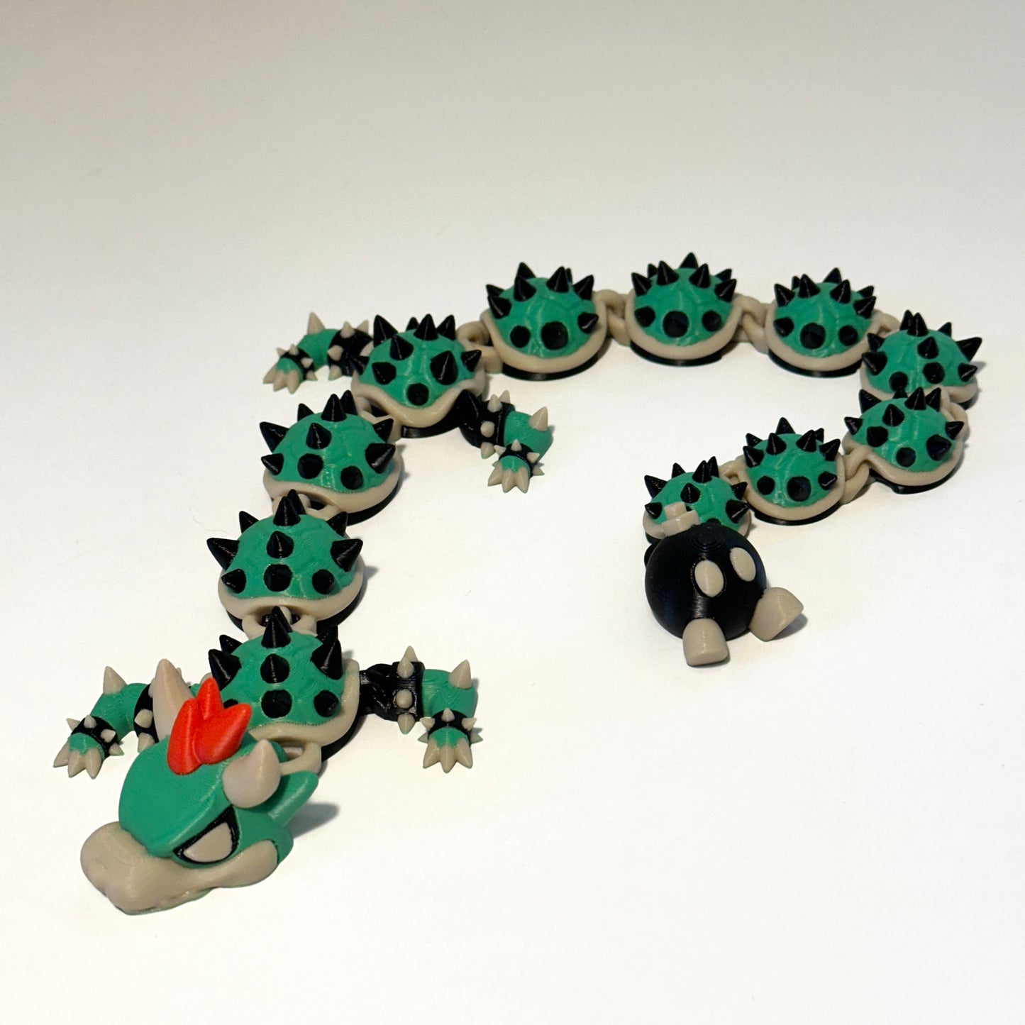 Snapper Dragon - 3D Printed Articulating Figure