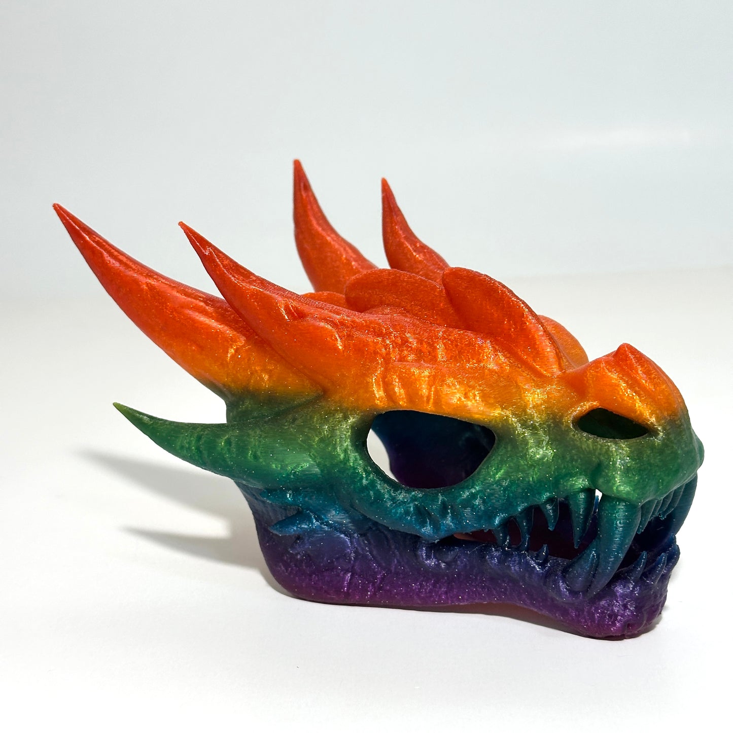 Giant Dragon Head - 3D Printed Articulating Figure