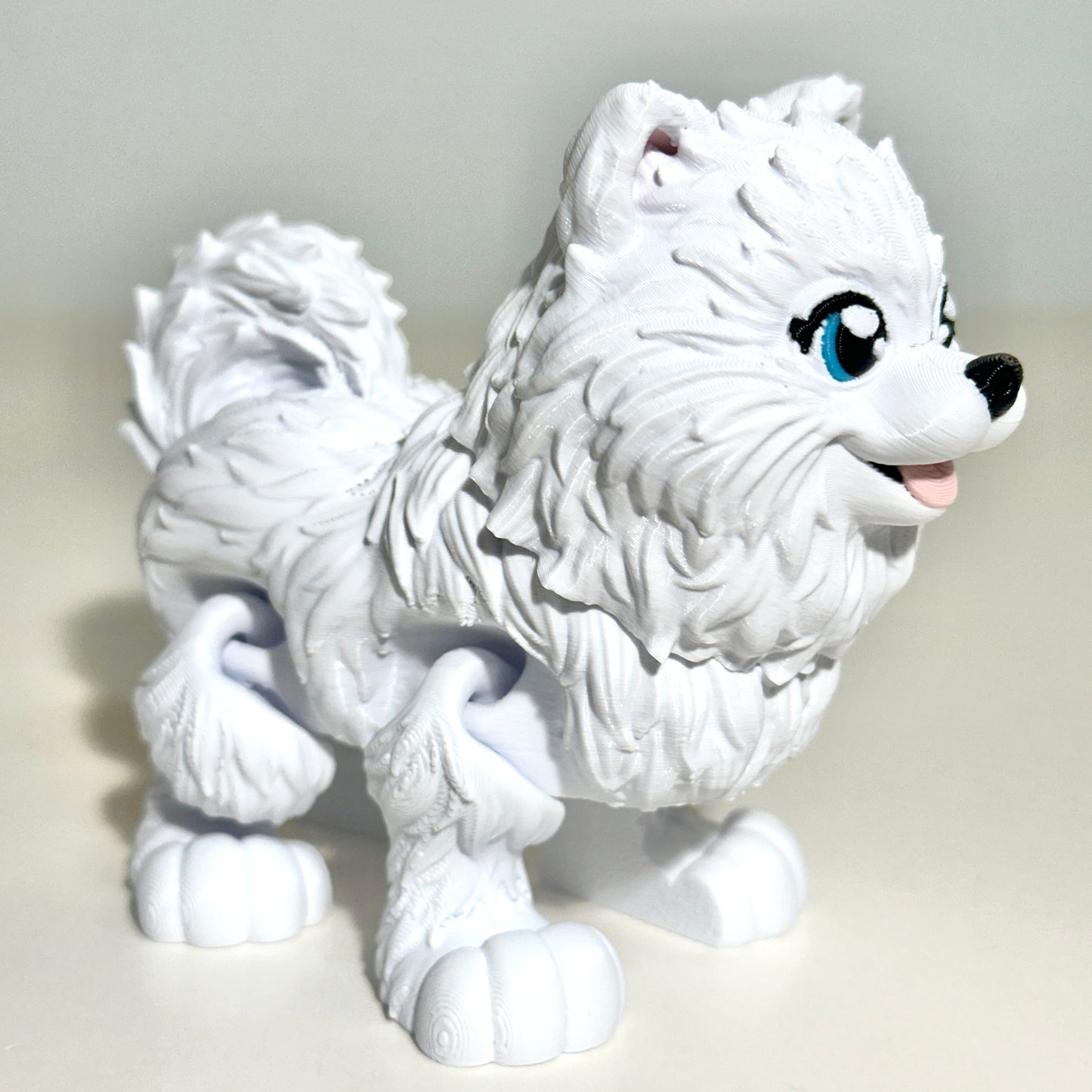 Flexi Pomeranian - 3D Printed Articulating Figure