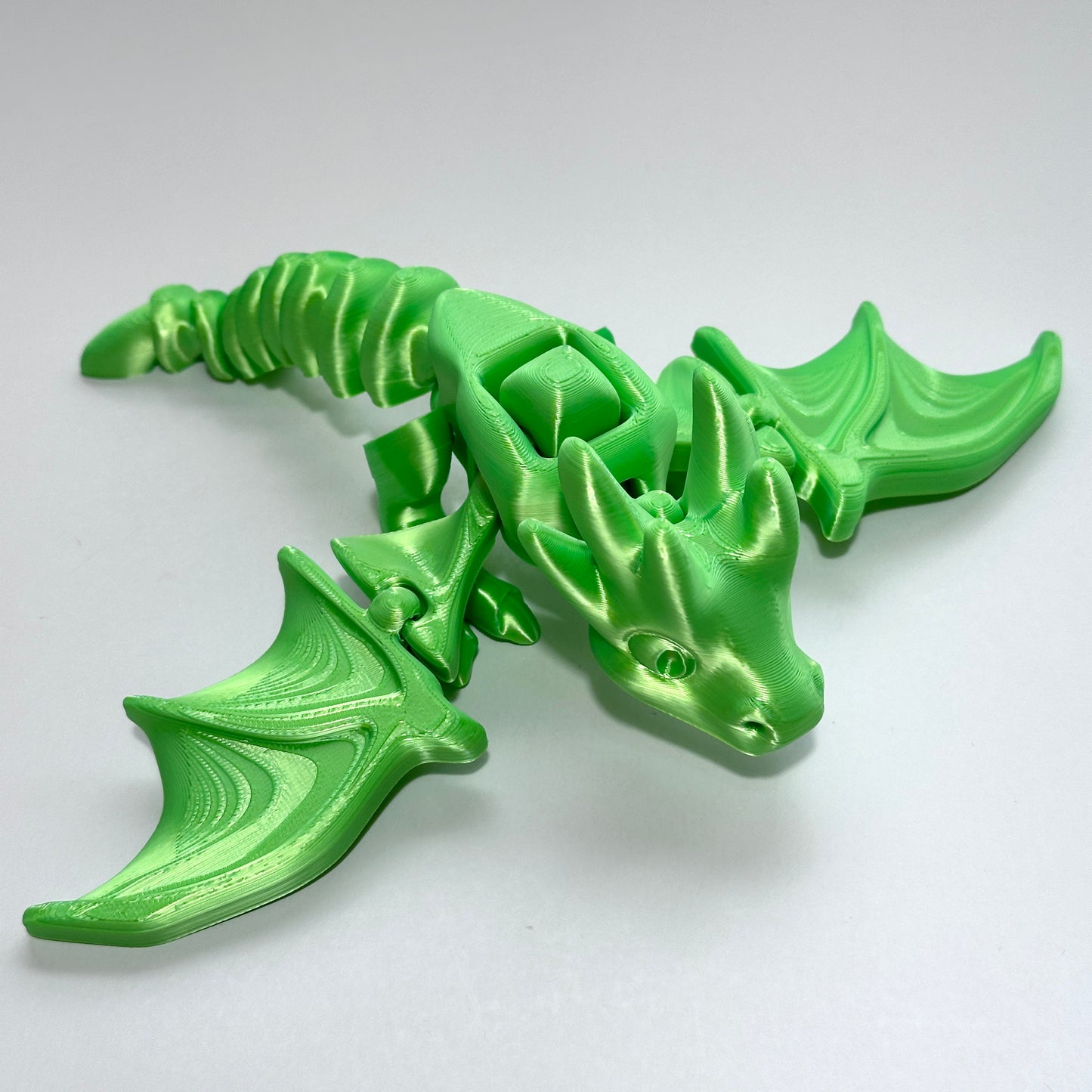 Flappy Wyvern - 3D Printed Articulating Figure