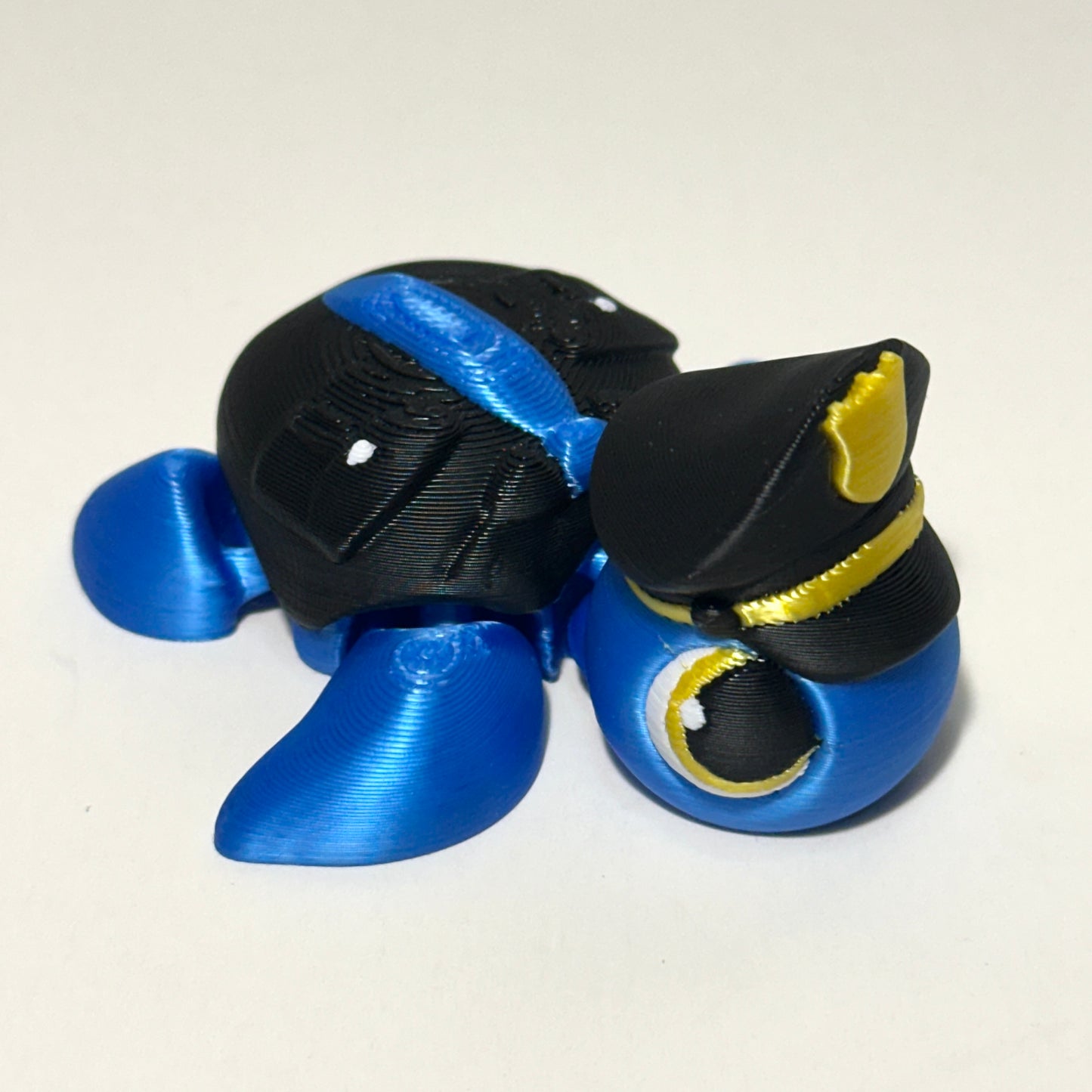 Police Turtle - 3D Printed Articulating Figure